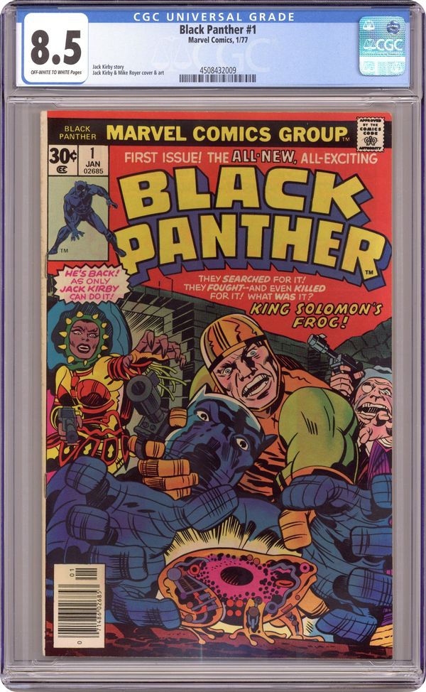 Black Panther (1977 Marvel 1st Series) 1 CGC 8.5