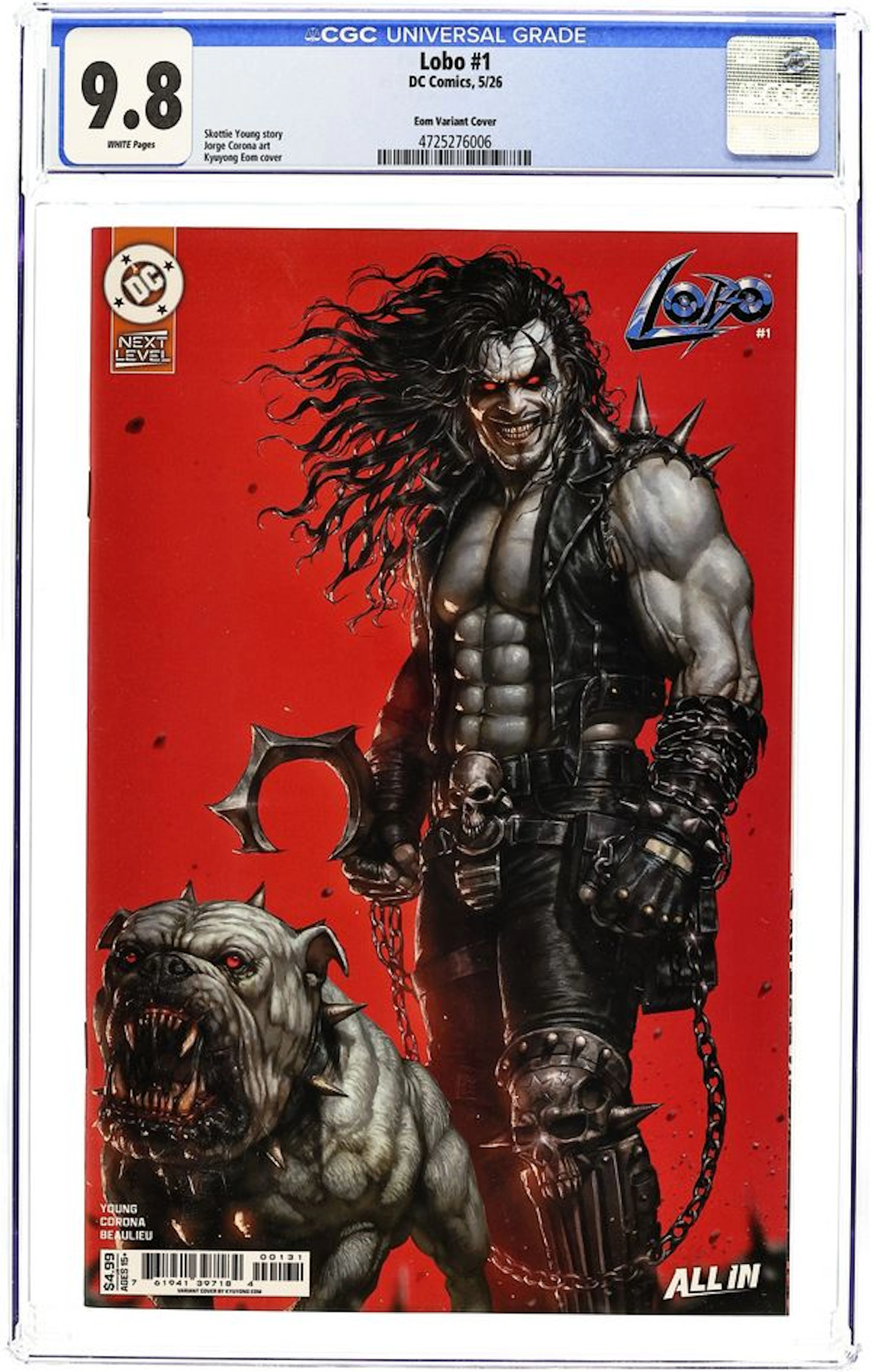 Lobo (2026 DC) 1C CGC 9.8