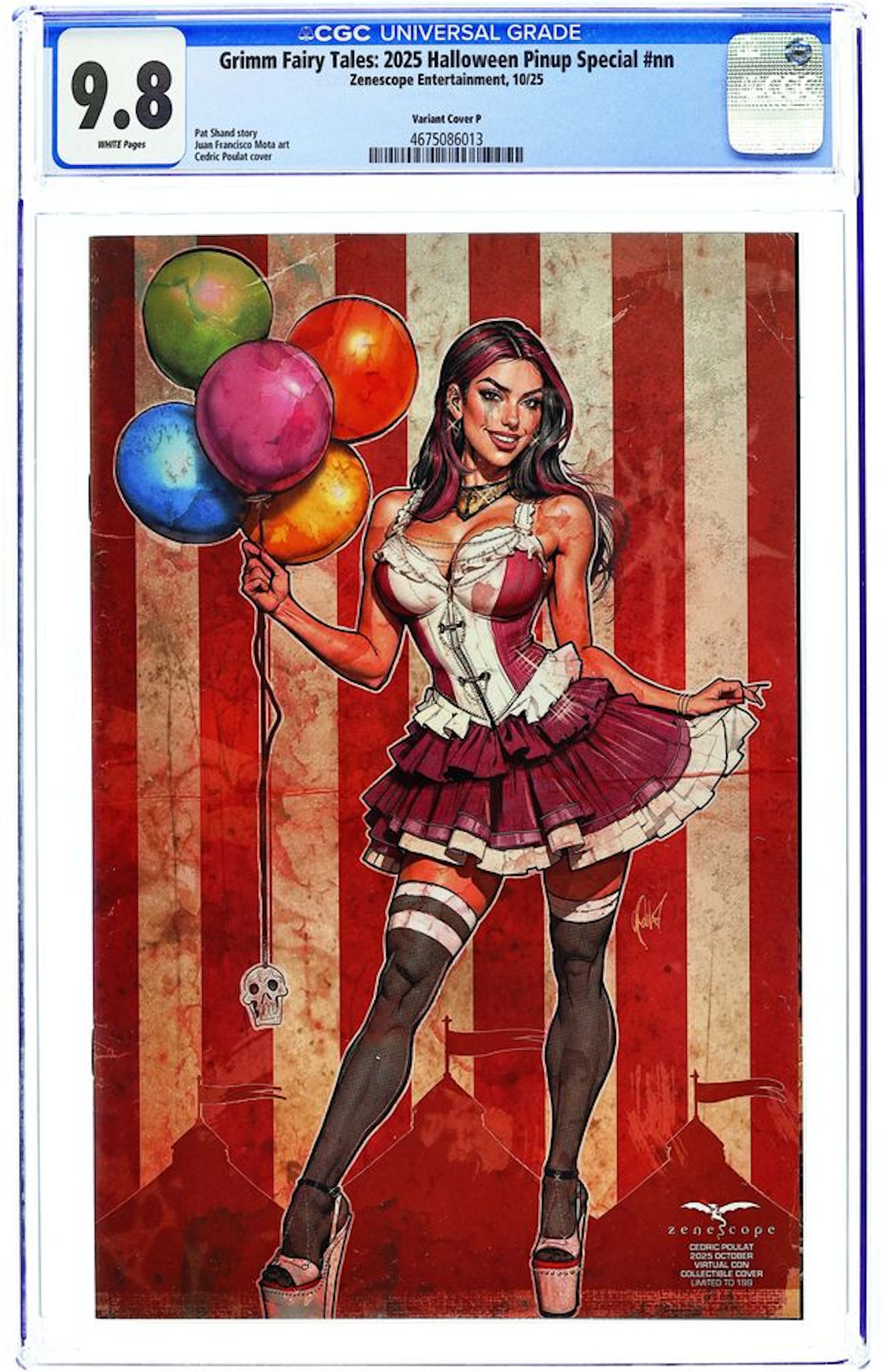 Grimm Fairy Tales Halloween Pinup Special (2025 Zenescope) 2025P CGC 9.8