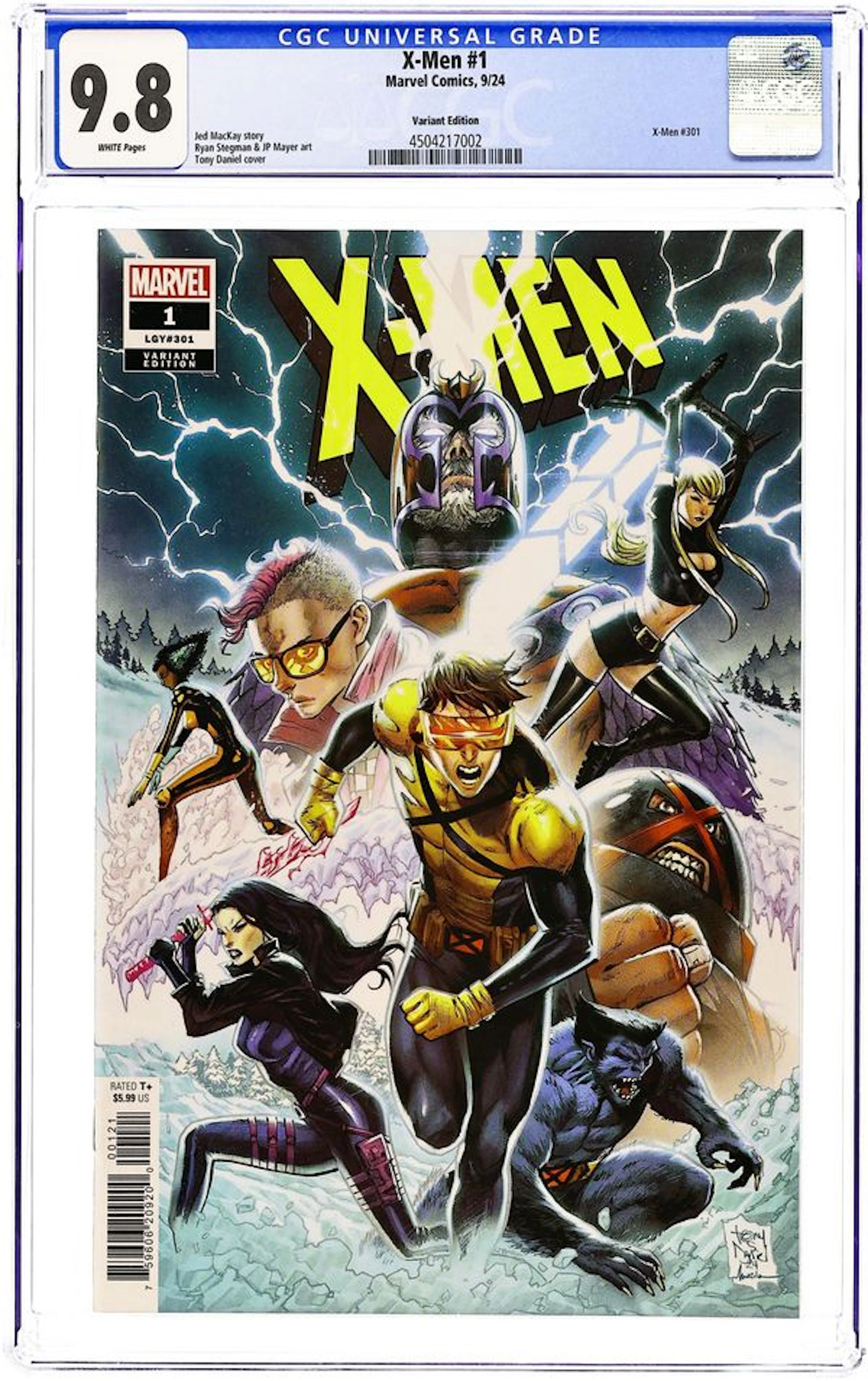 X-Men (2024 Marvel) 1B CGC 9.8