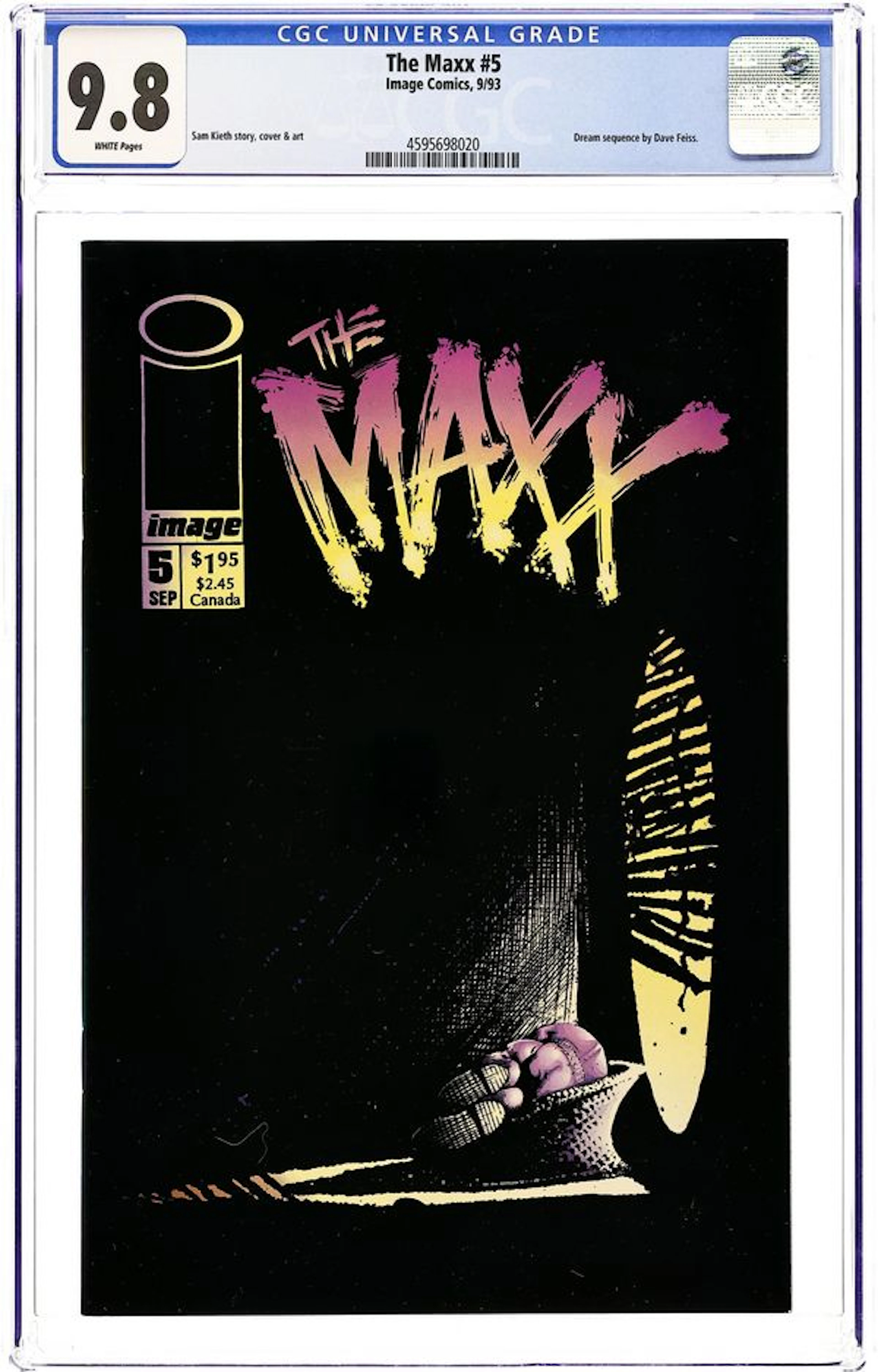 Maxx (1993) 5 CGC 9.8