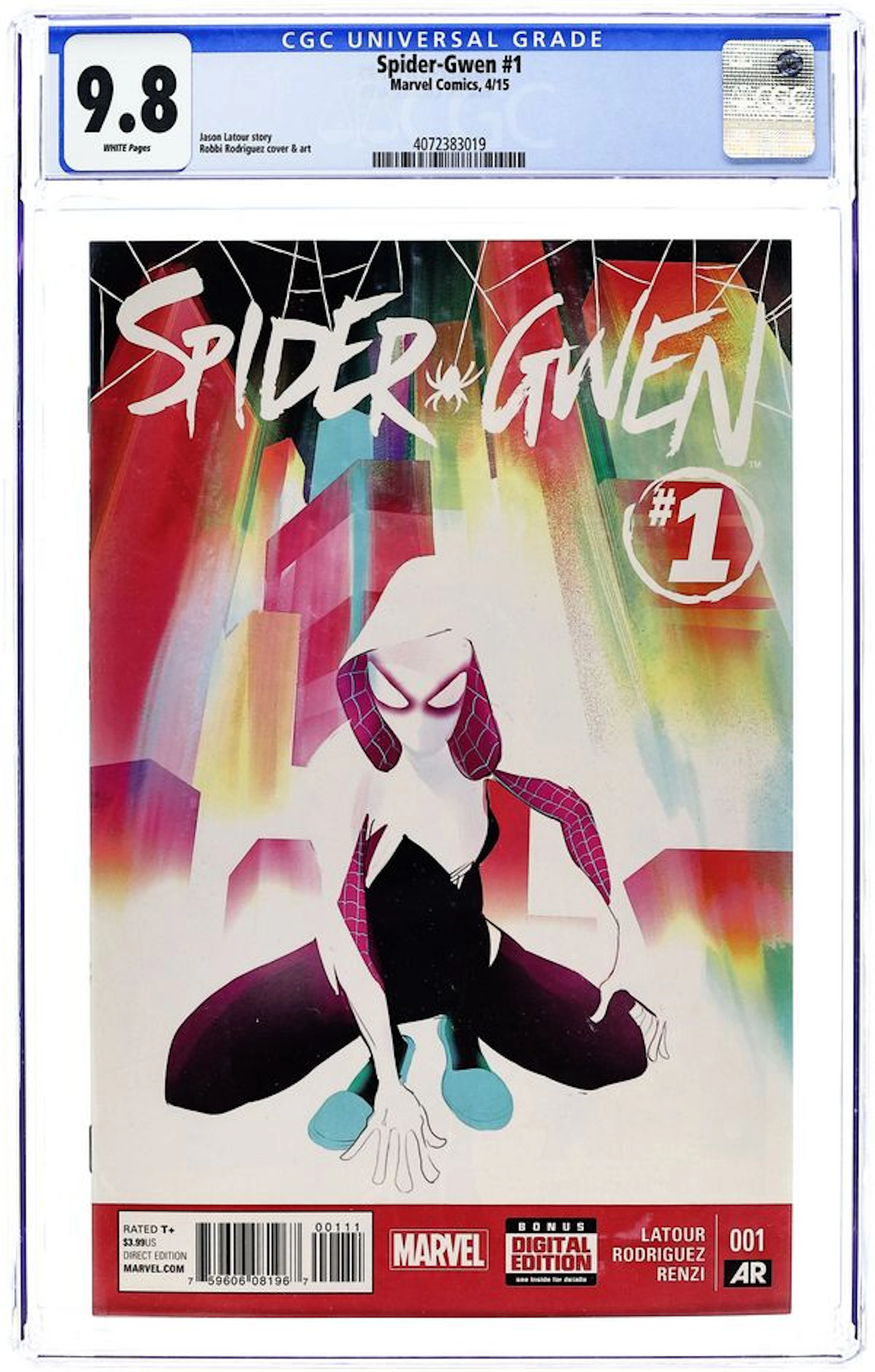 Spider-Gwen (2015 1st Series) 1A CGC 9.8