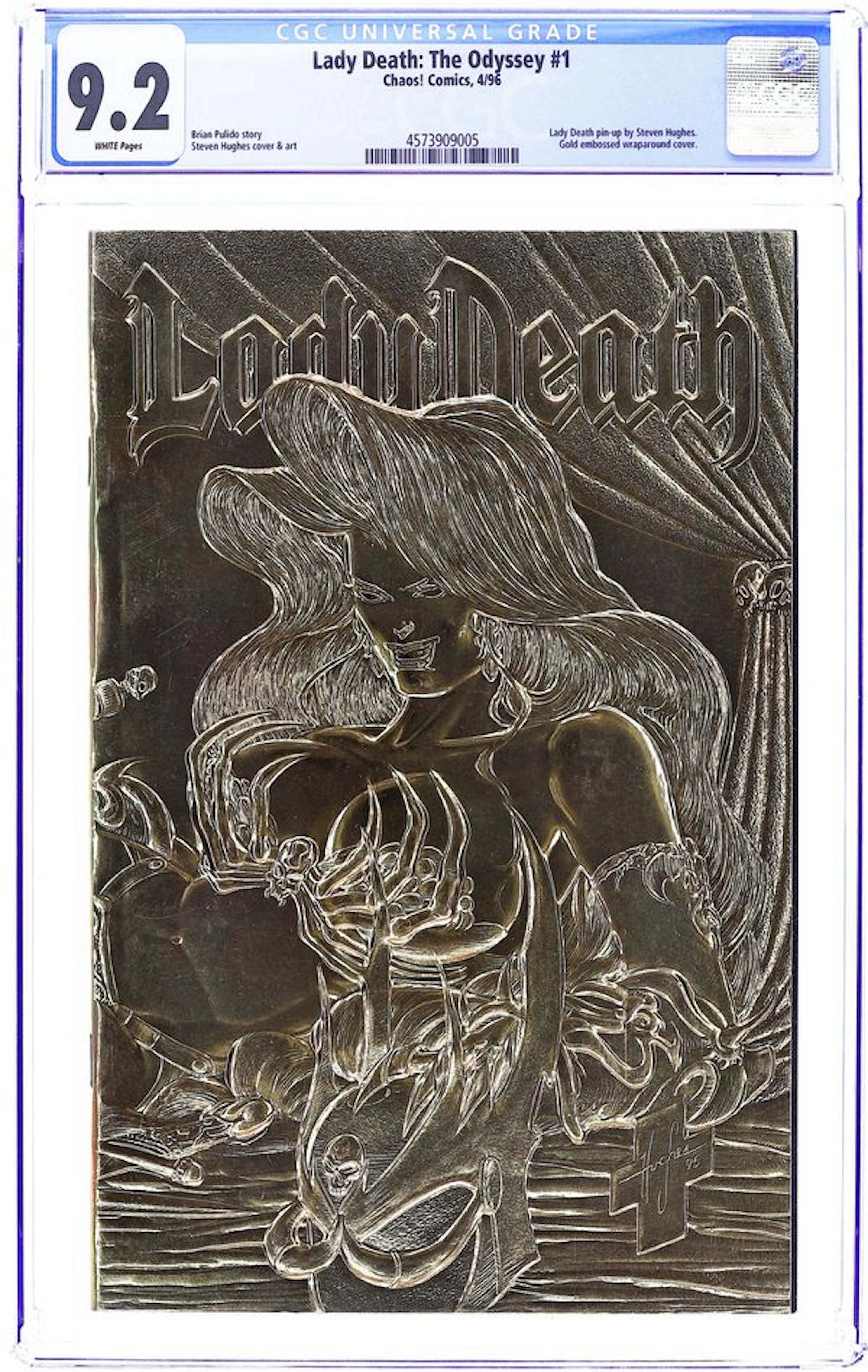 Lady Death The Odyssey (1996) 1GOLD CGC 9.2