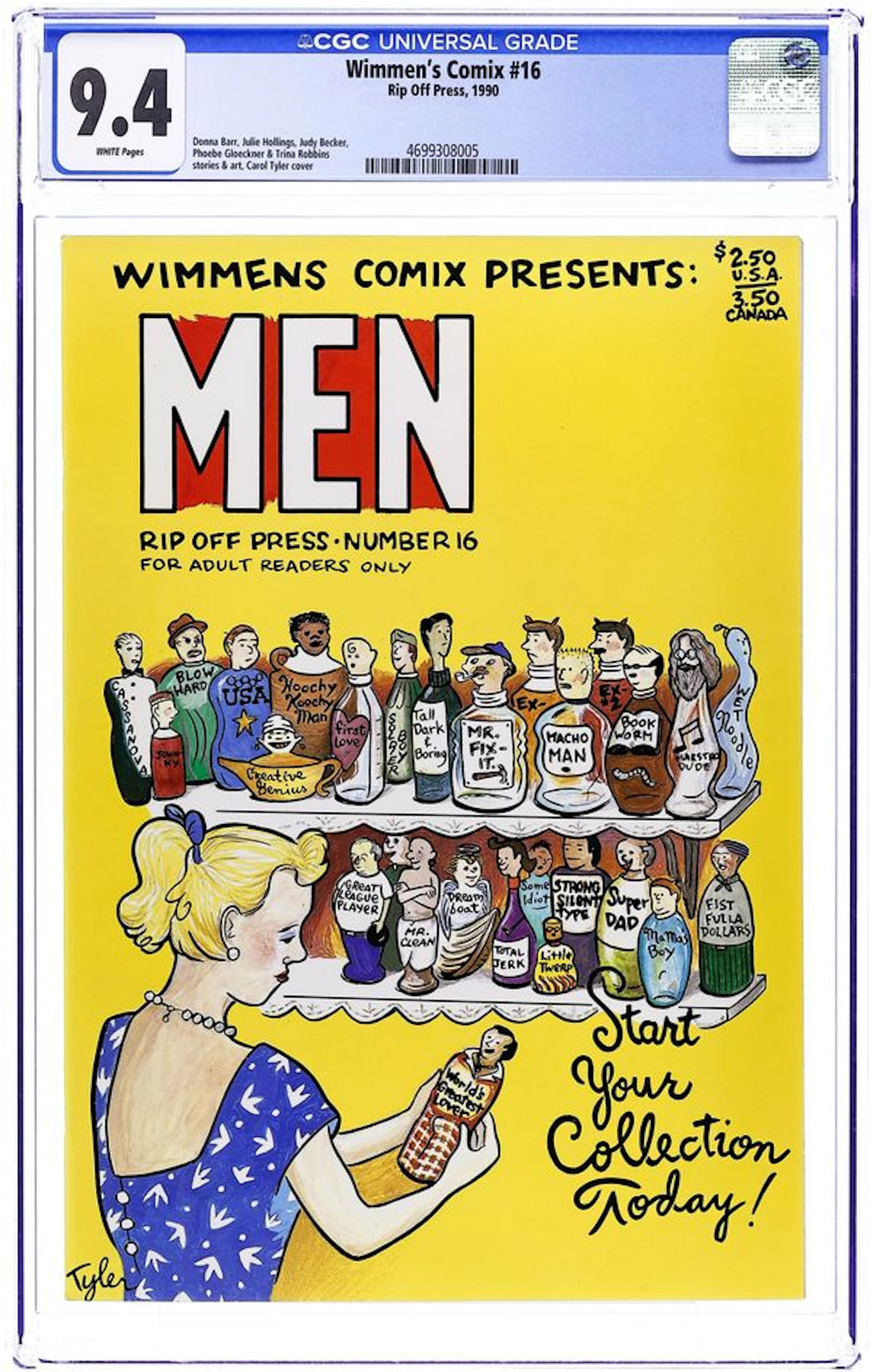 Wimmen's Comix (1972) 16 CGC 9.4