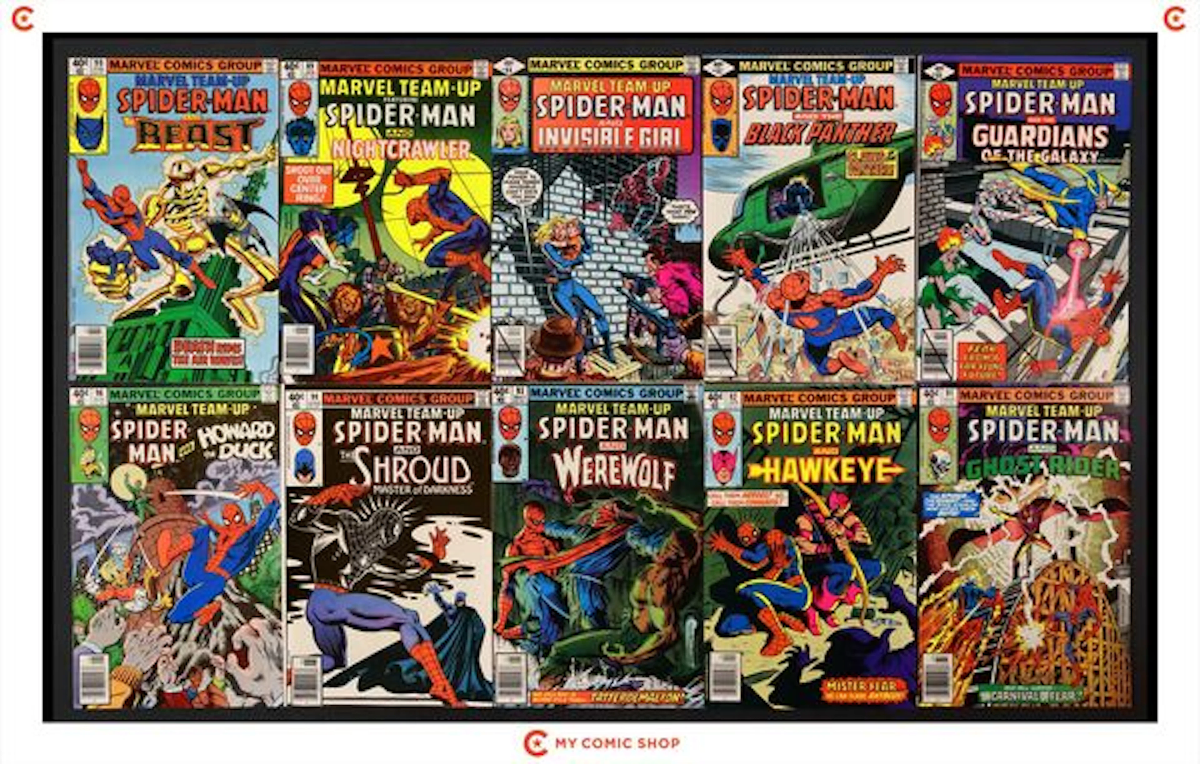 Marvel Team-Up Lot of 13