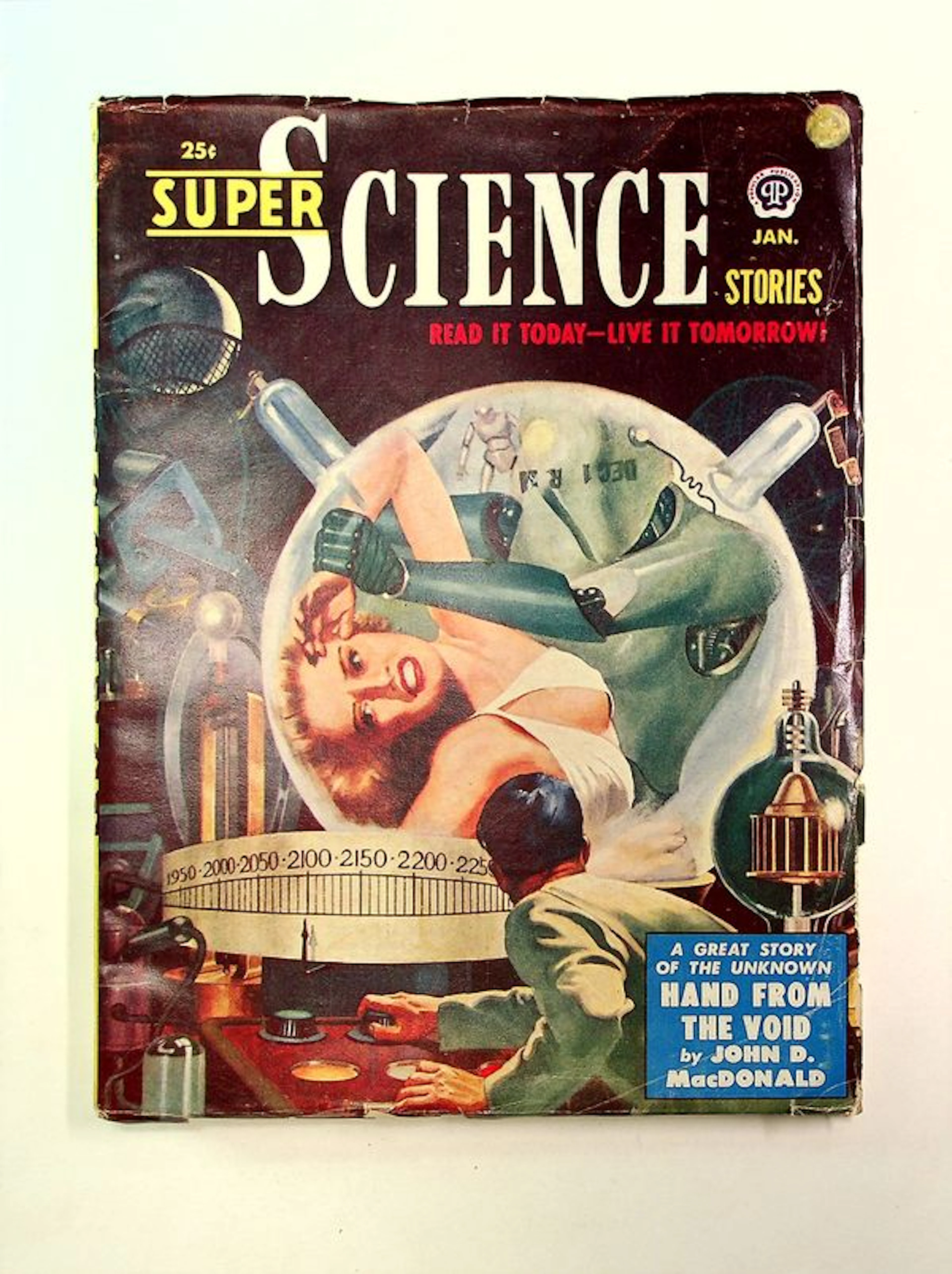 Super Science Stories (1940-1951 Popular Publications) Pulp Vol. 7 #4 VG