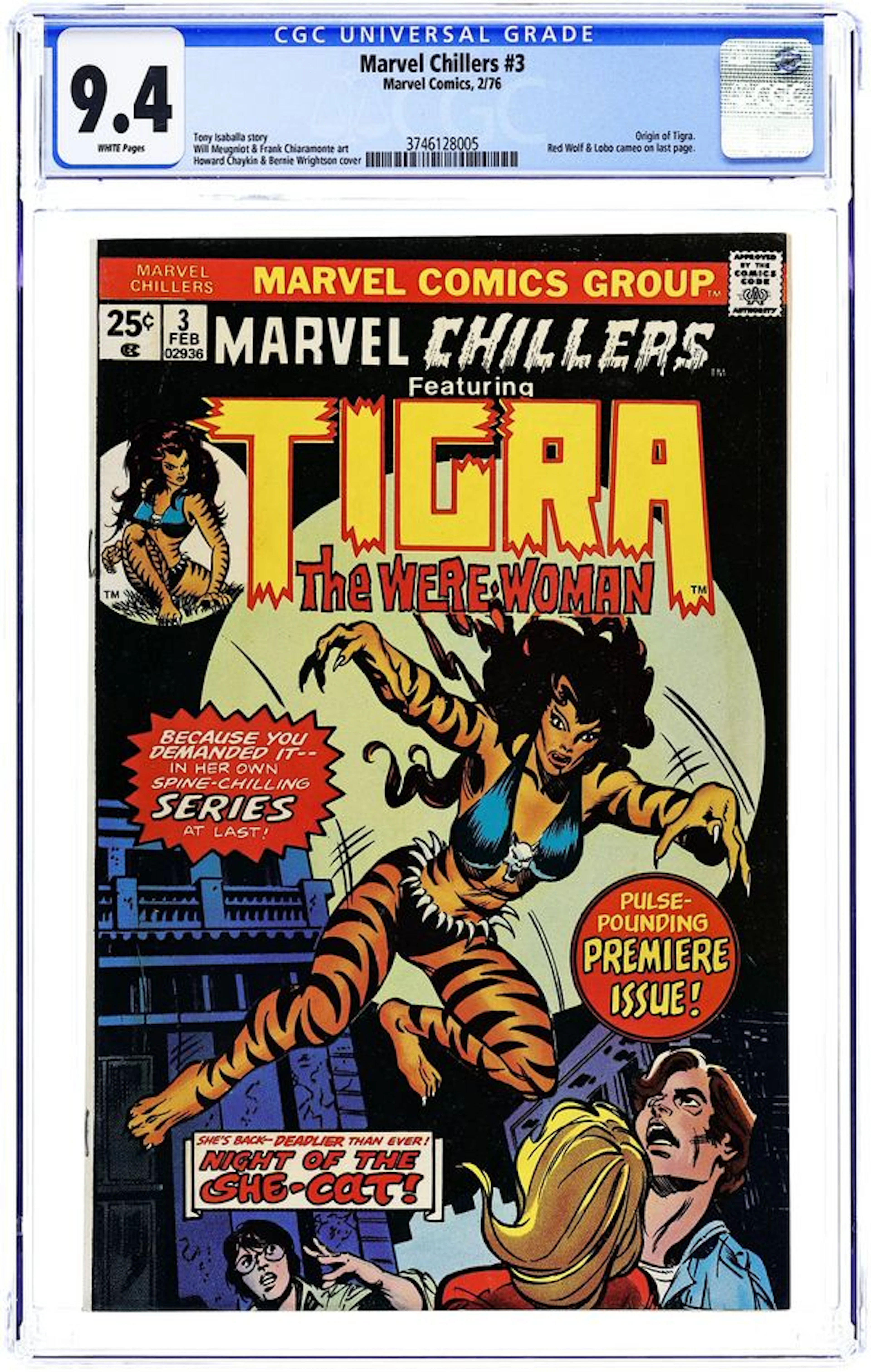 Marvel Chillers (1975) 3 CGC 9.4