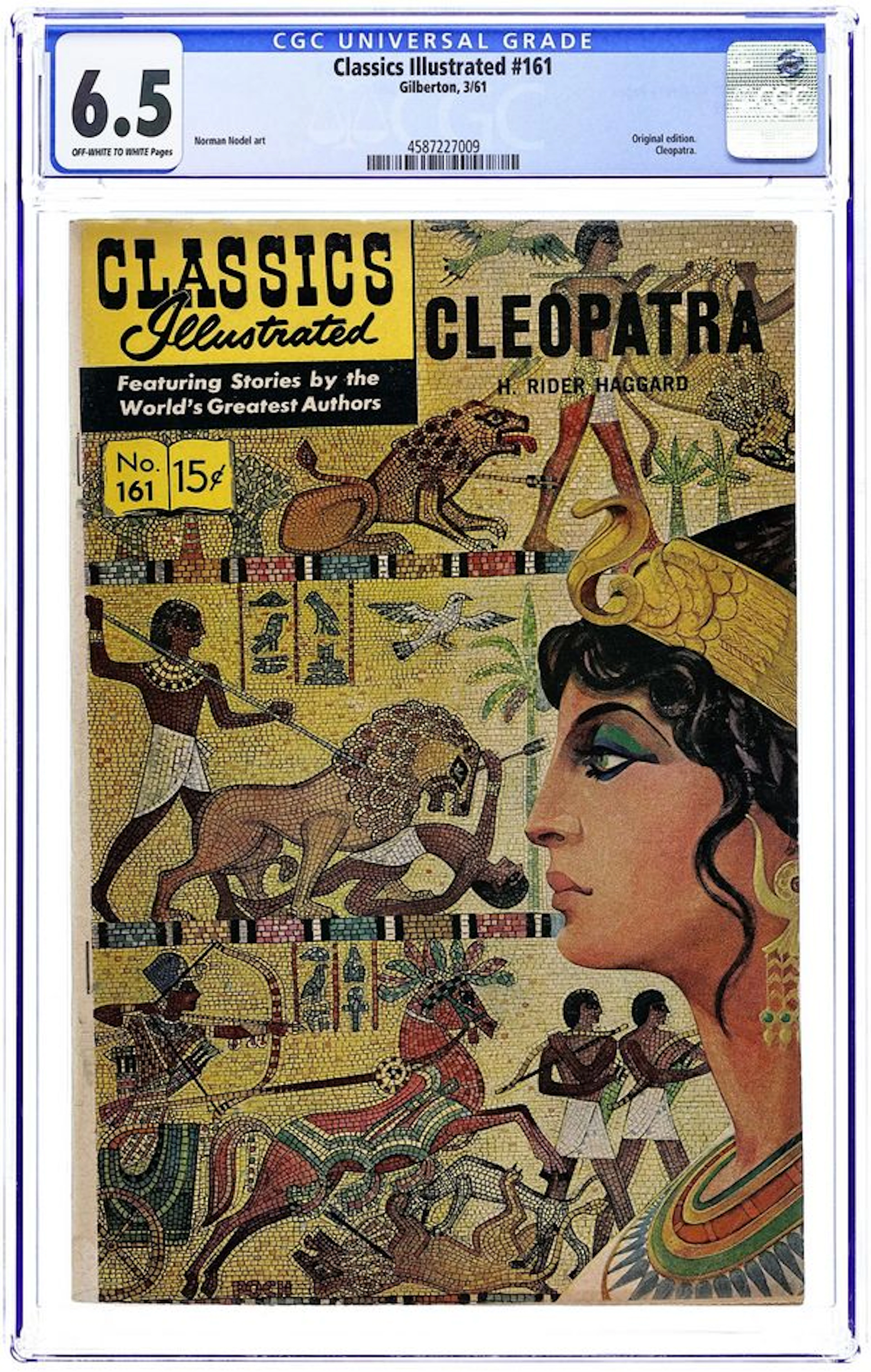 Classics Illustrated 161 Cleopatra (1961) 1 CGC 6.5