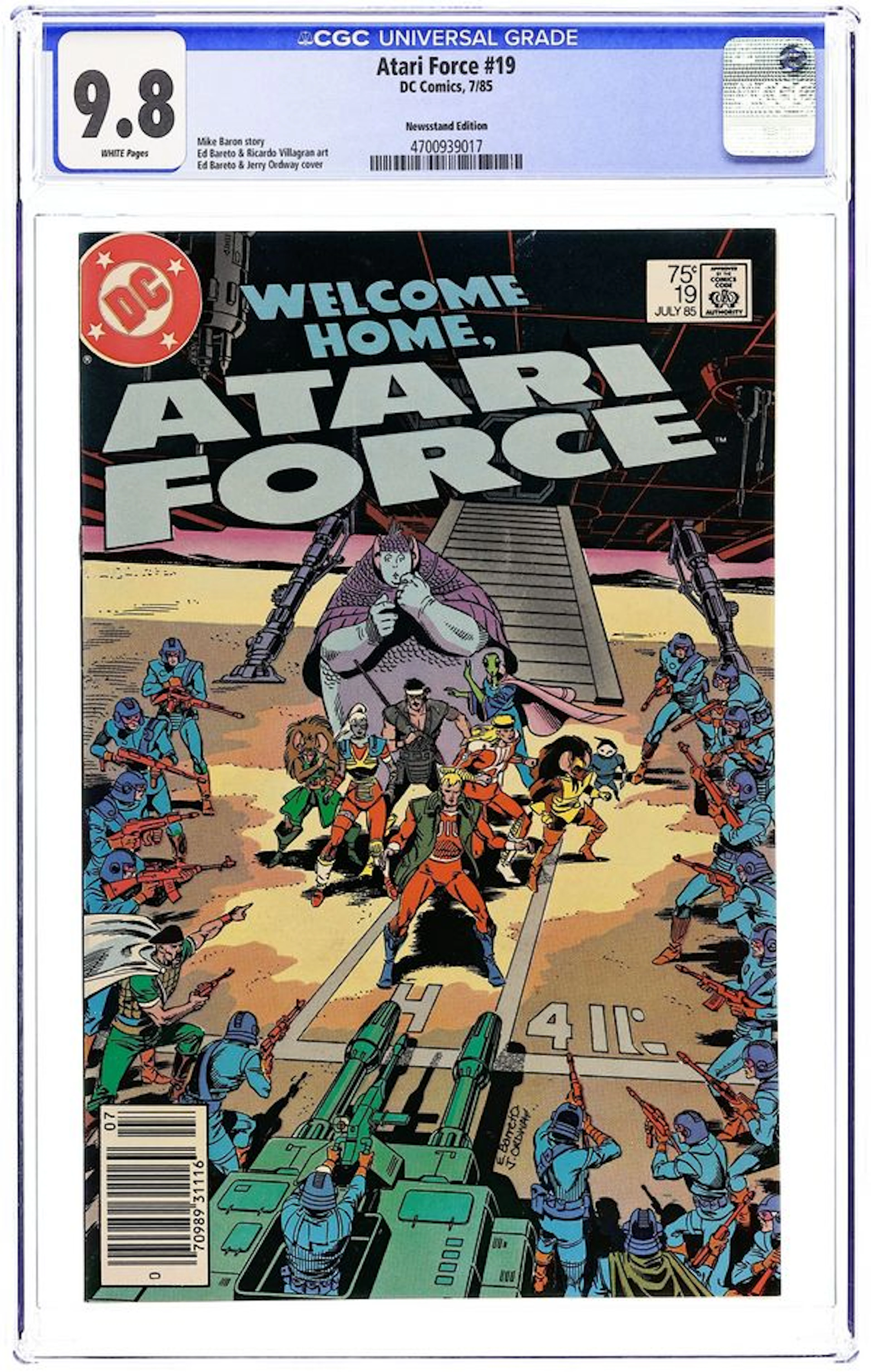 Atari Force (1984) 19N CGC 9.8