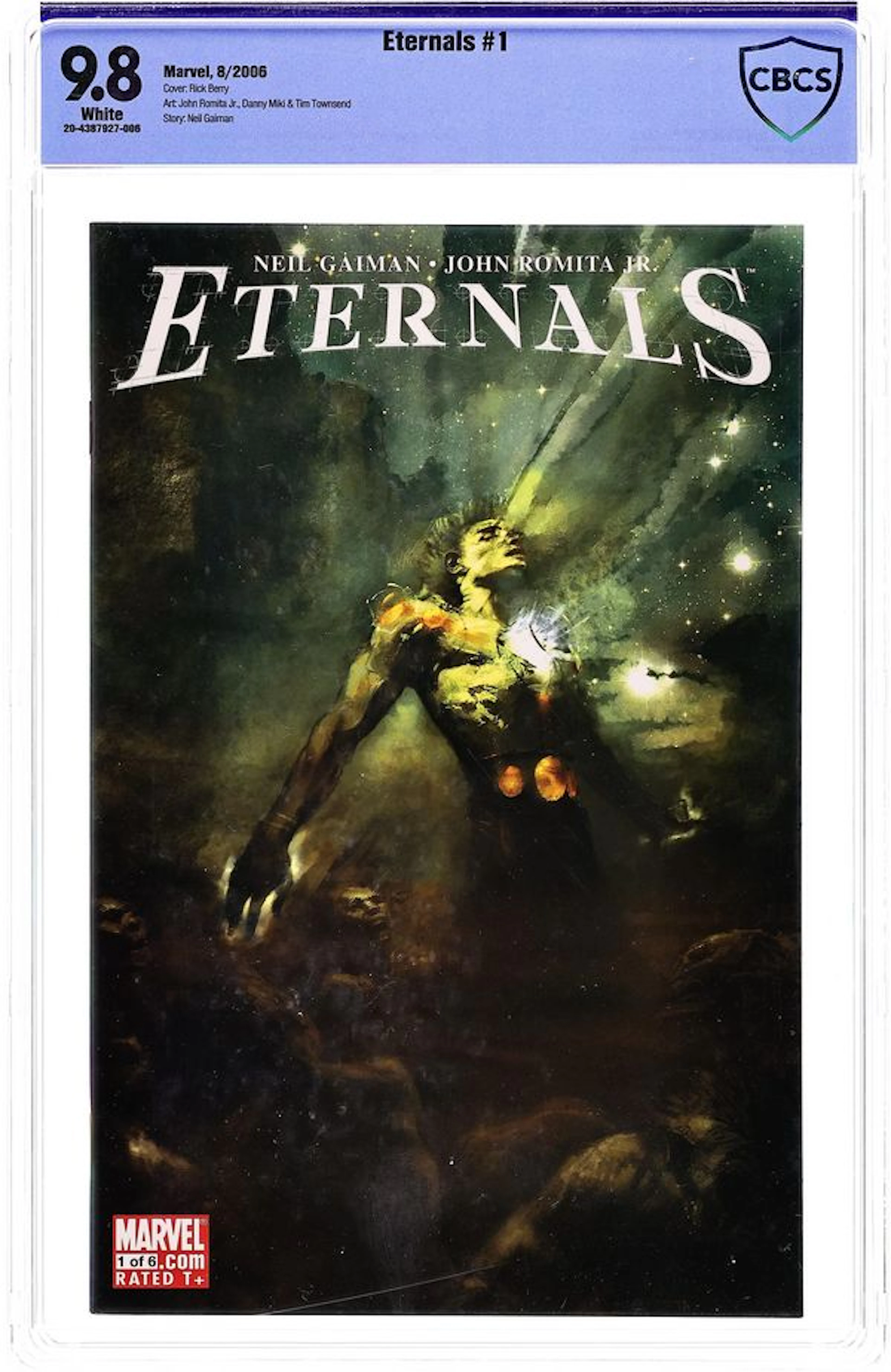 Eternals (2006 3rd Series) 1A CBCS 9.8