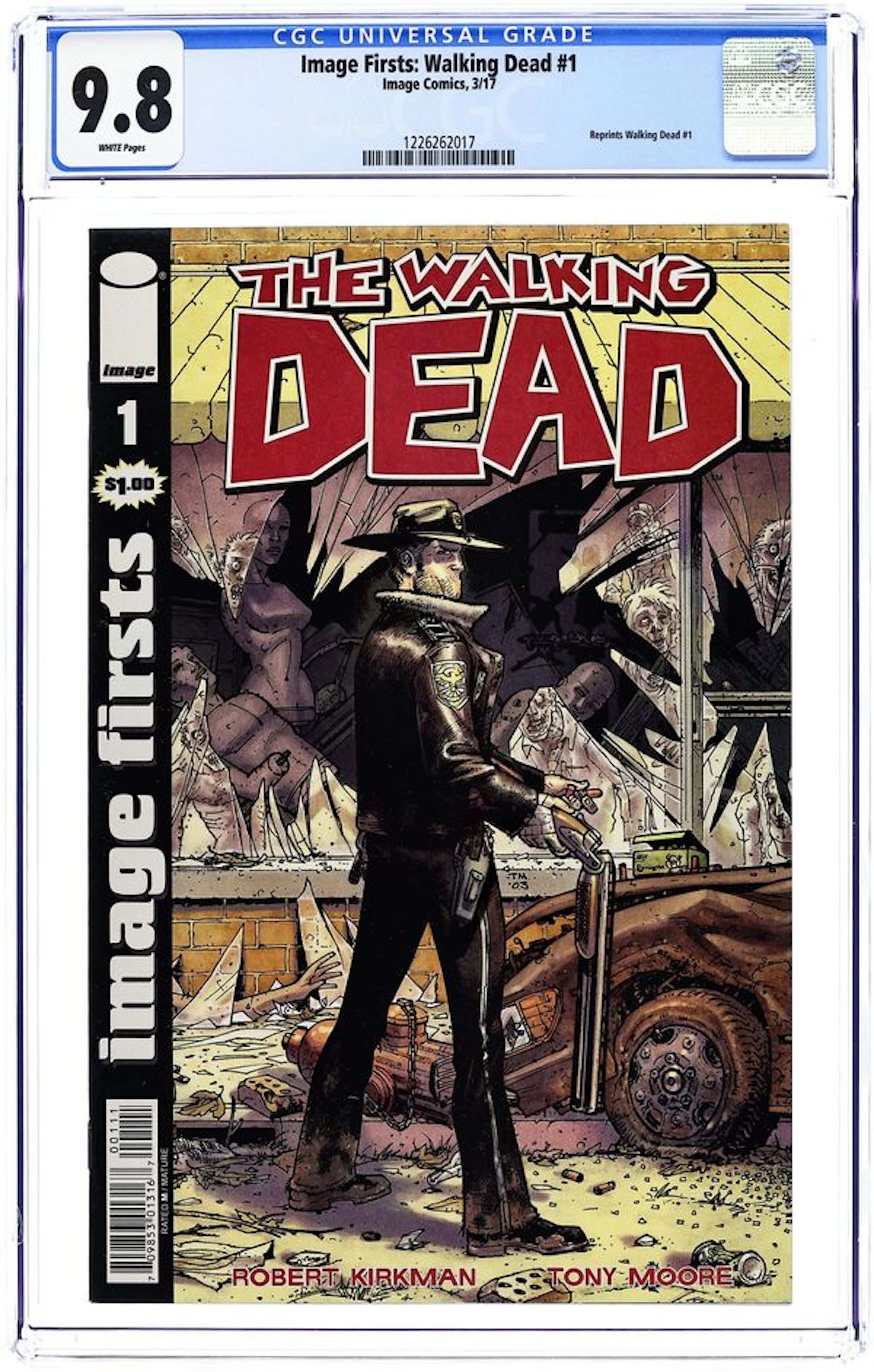 Image Firsts Walking Dead (2010 Image) 1G CGC 9.8
