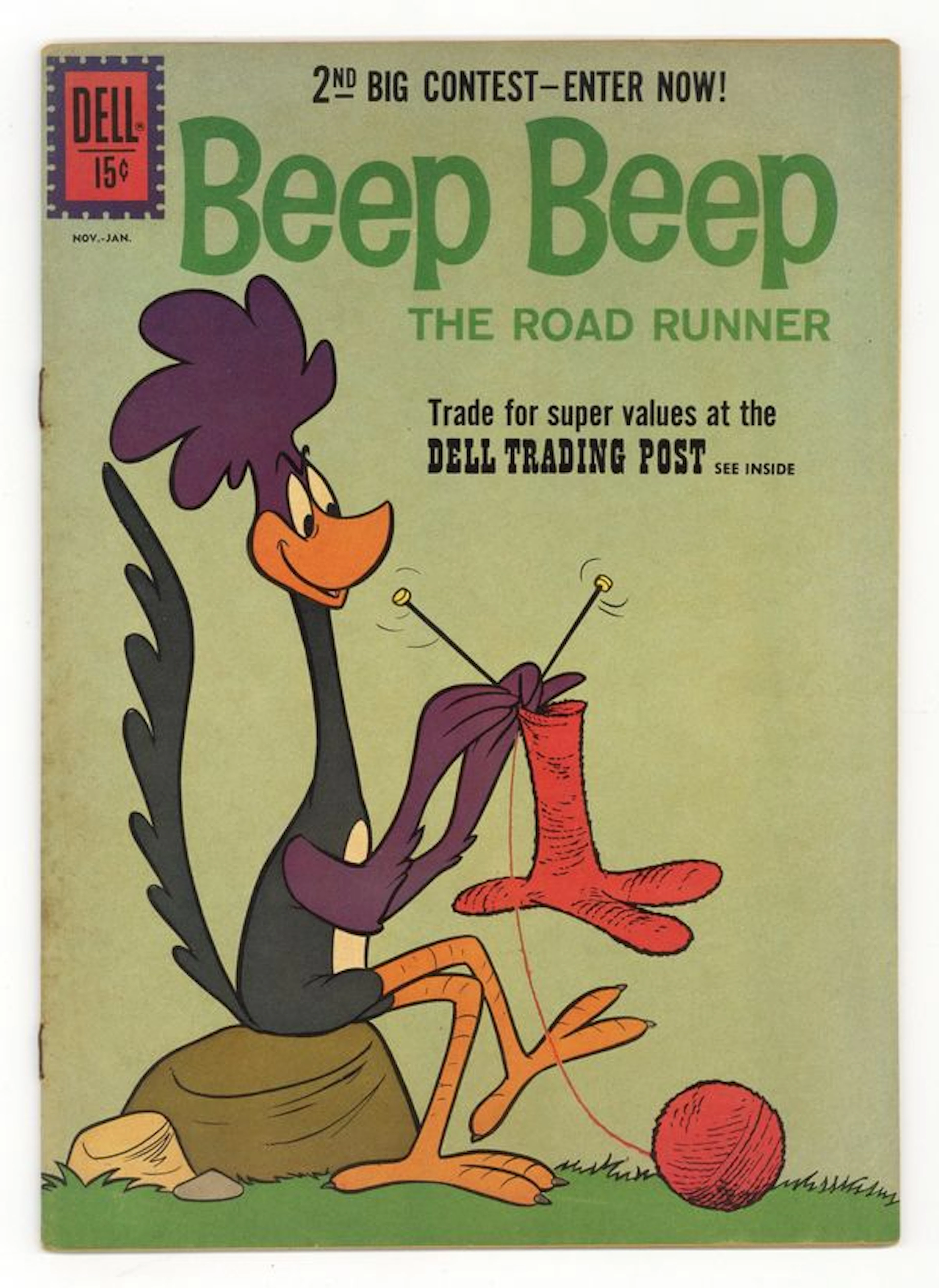 Beep Beep The Road Runner (1960-1962 Dell) 11 VG- 3.5