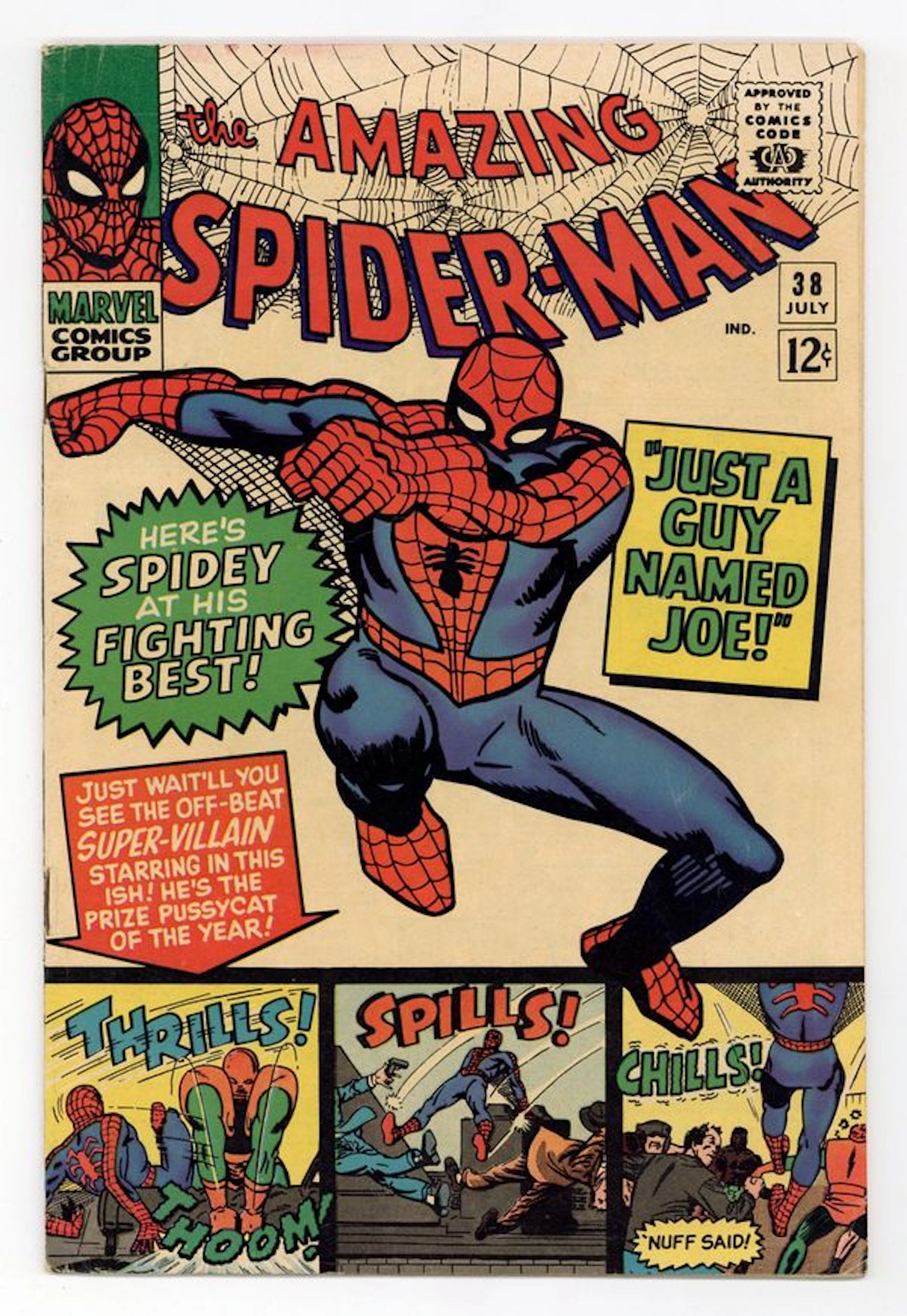 Amazing Spider-Man (1963 1st Series) 38 VG 4.0