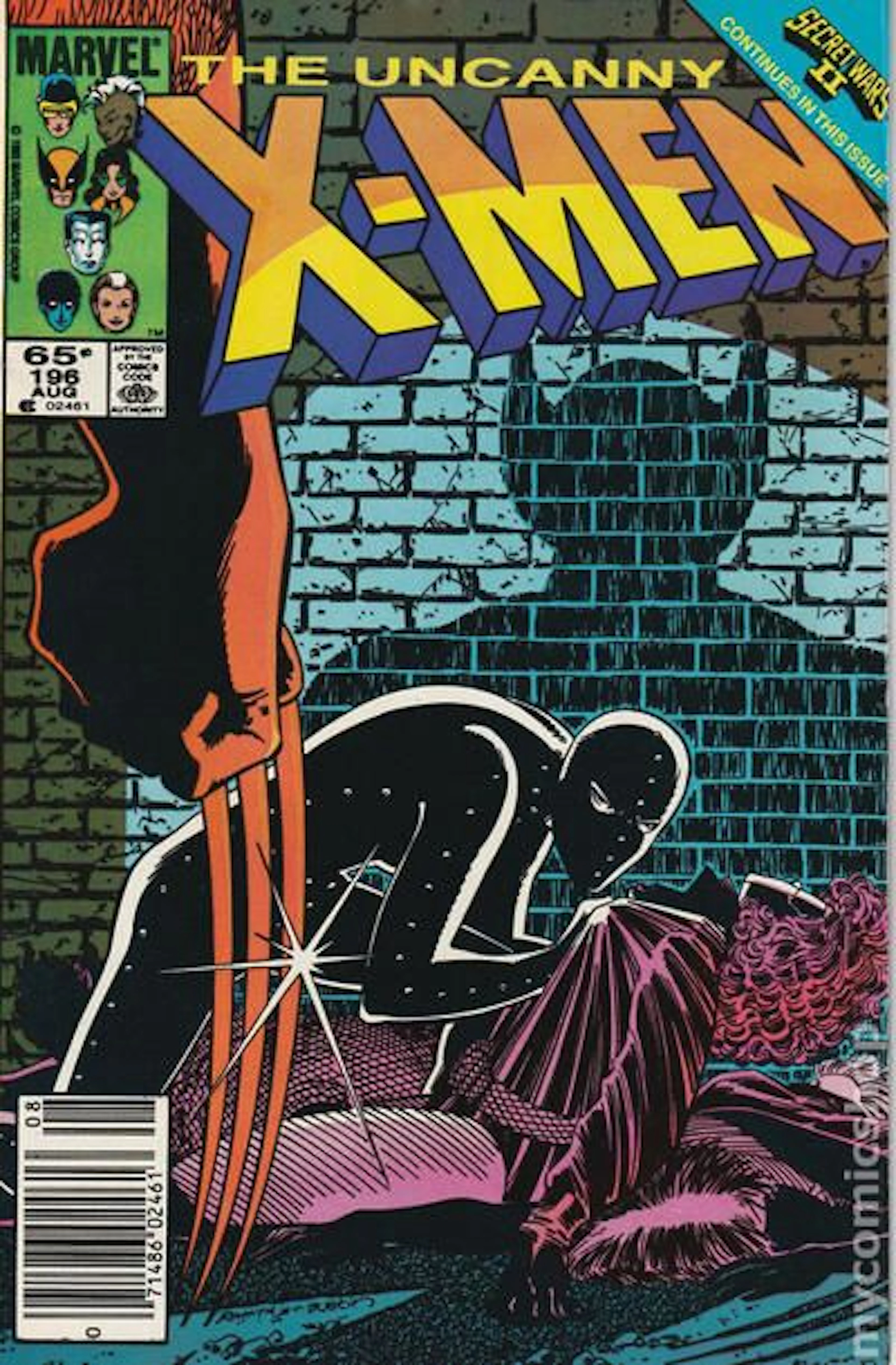 Uncanny X-Men (1963 1st Series) 196N VG