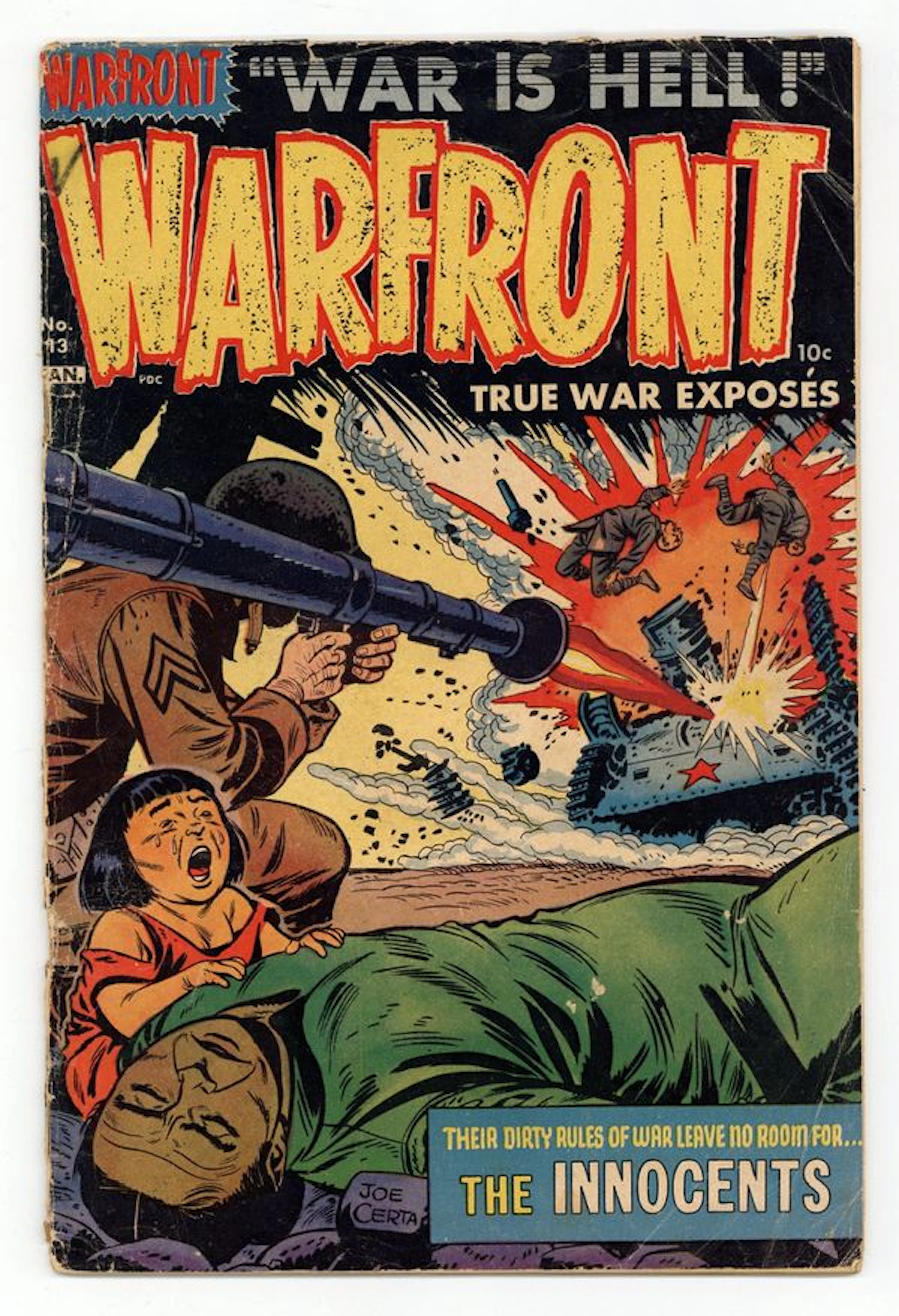 Warfront (1951-1967 Harvey) 13 GD+ 2.5
