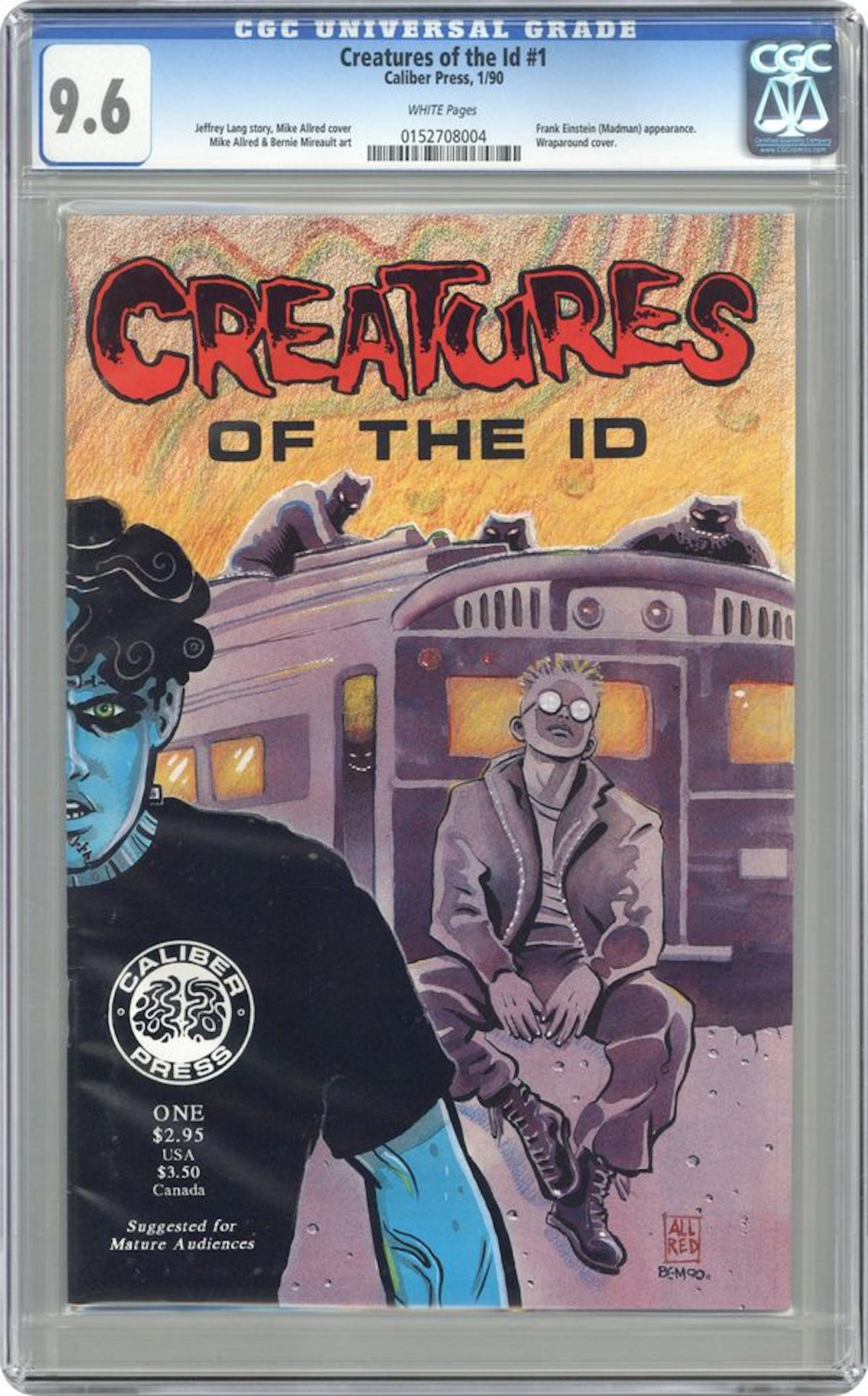 Creatures of the ID (1990) 1 CGC 9.6