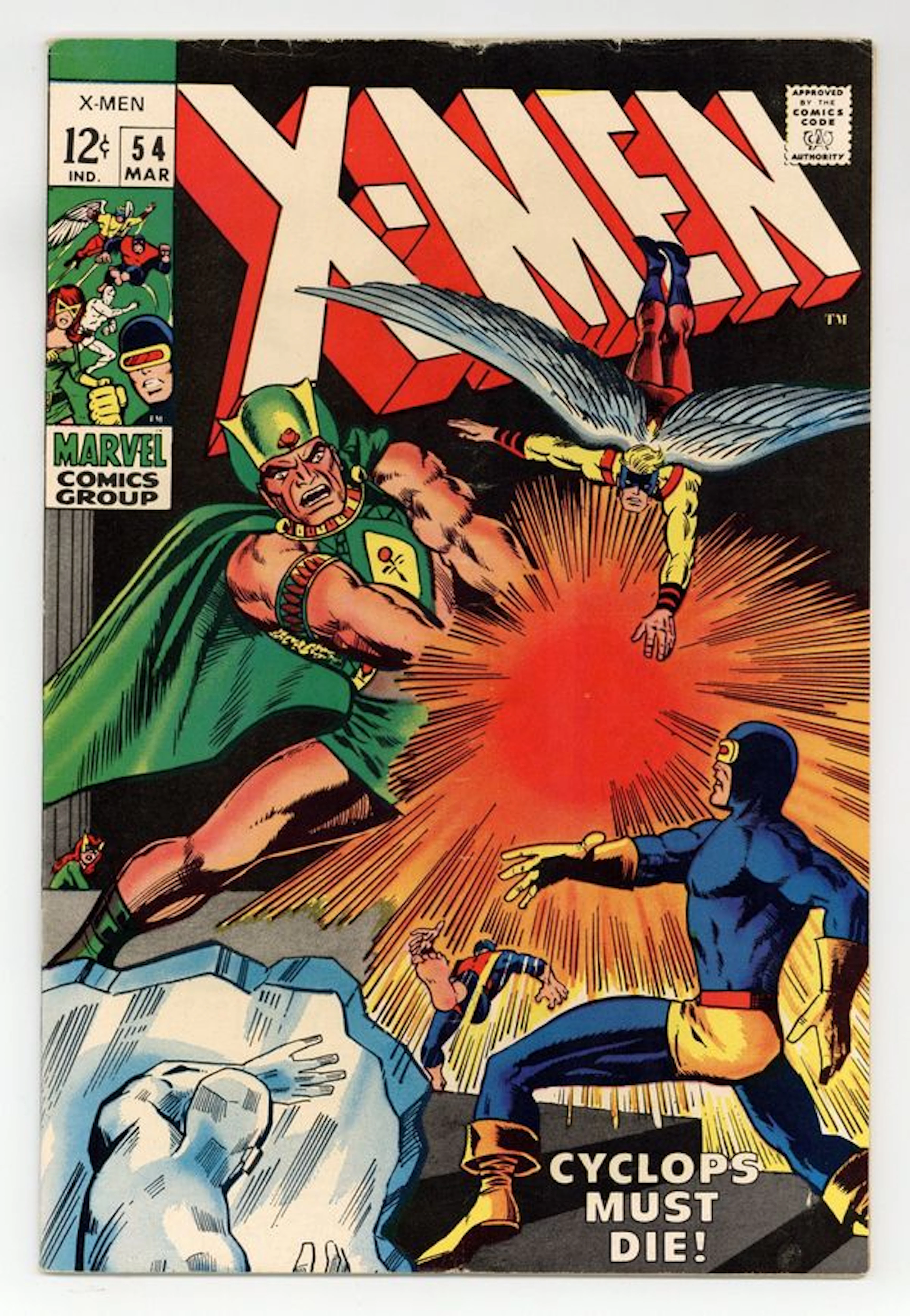 Uncanny X-Men (1963 1st Series) 54 GD/VG 3.0