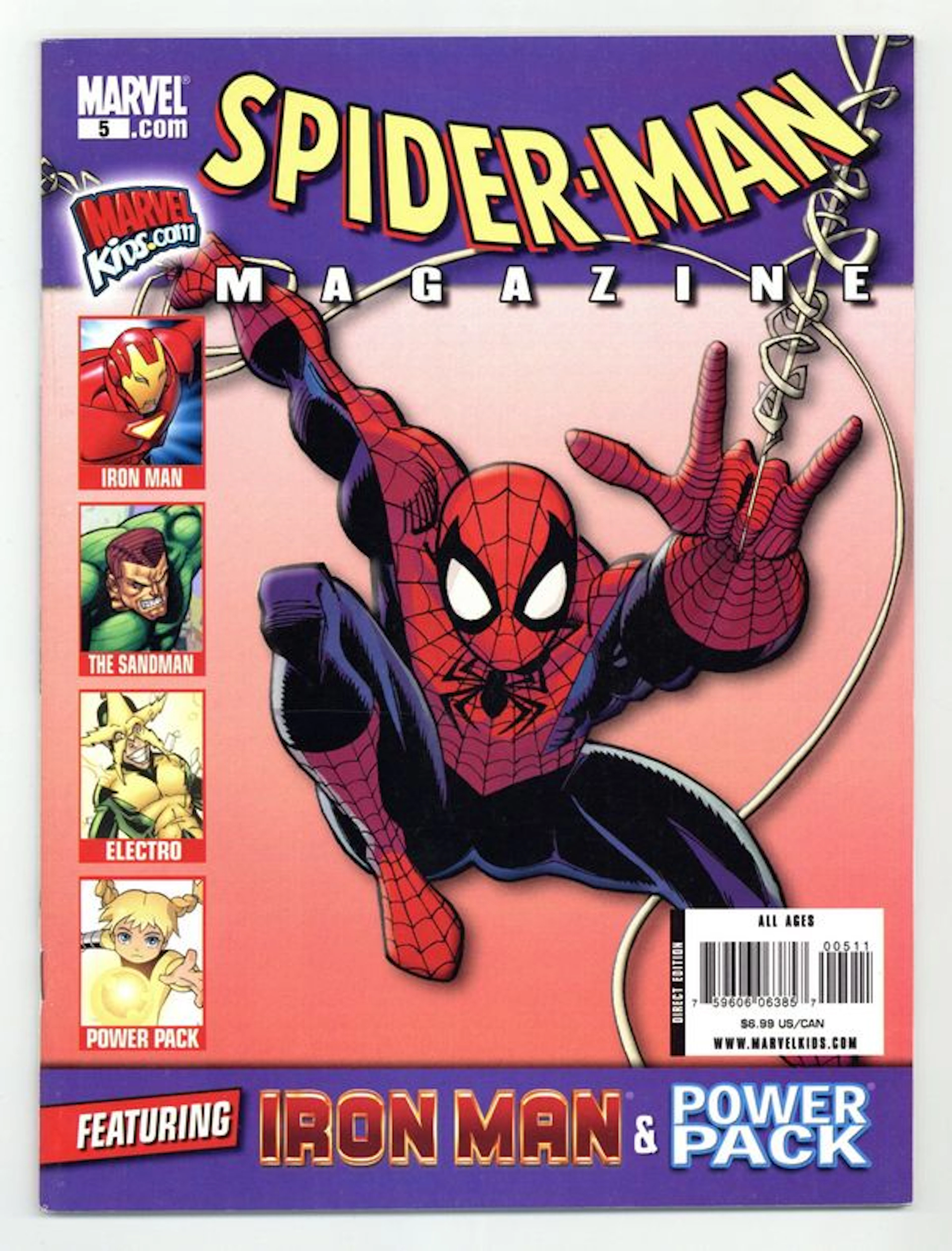 Spider-Man Magazine (2008) 5 FN