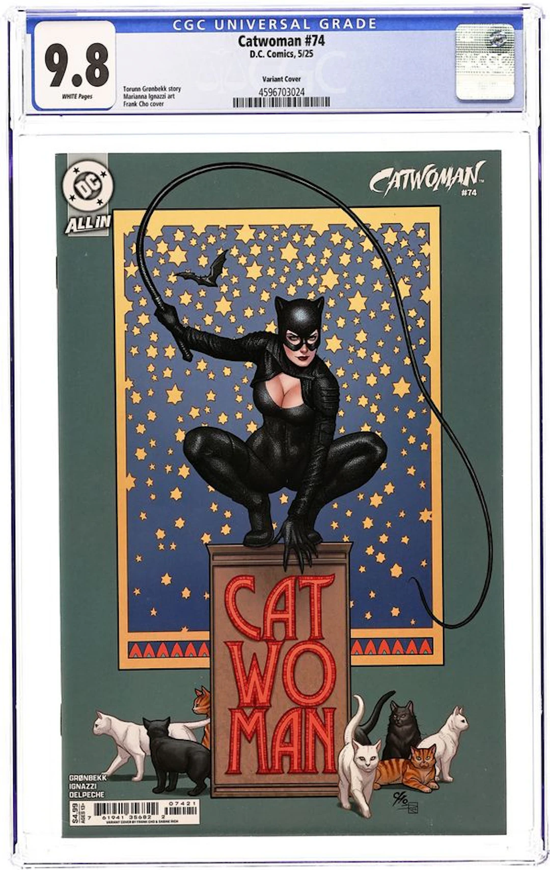 Catwoman (2018 DC) 74B CGC 9.8