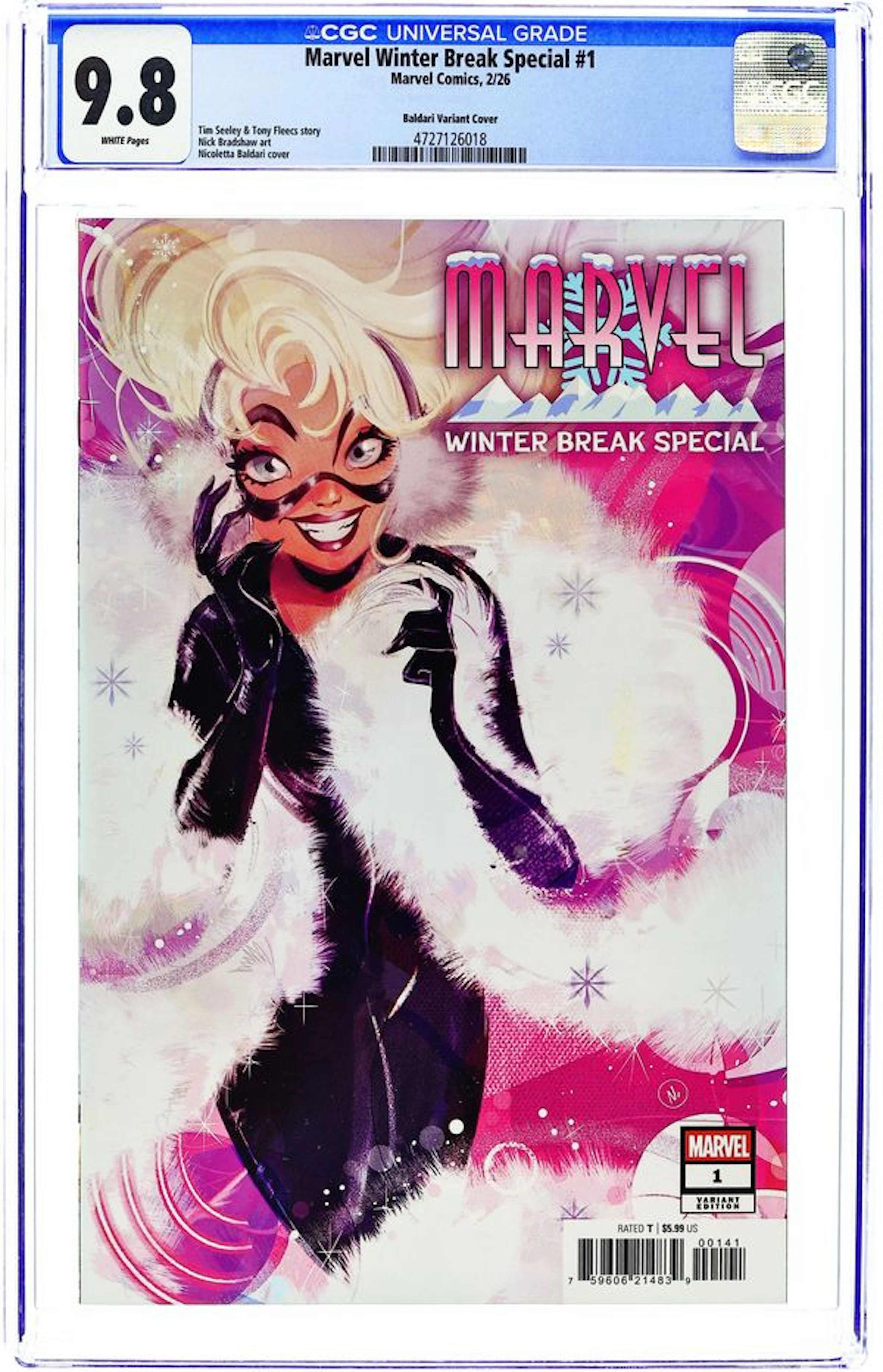 Marvel Winter Break Special (2025 Marvel) 1D CGC 9.8