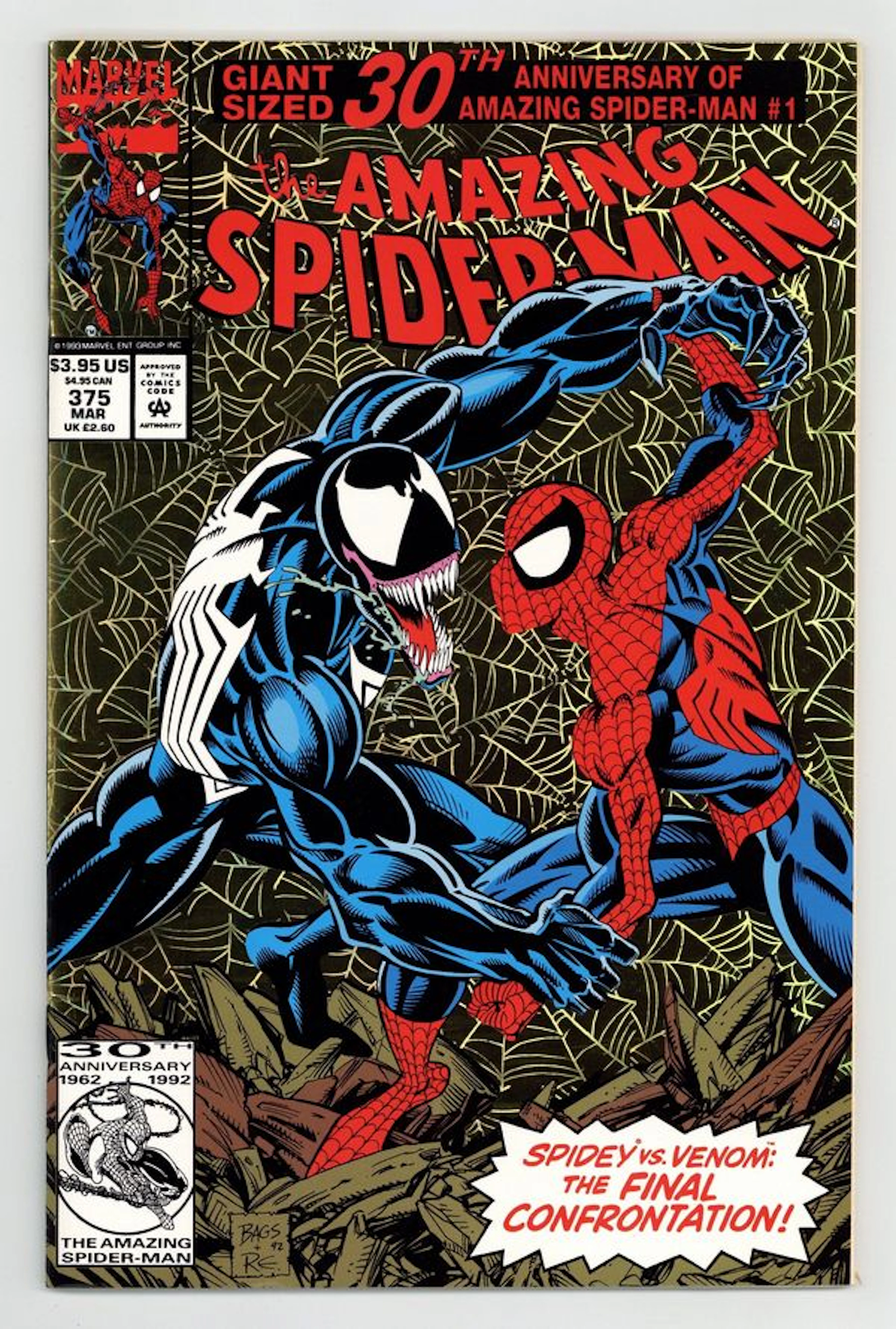 Amazing Spider-Man (1963 1st Series) 375 FN/VF 7.0