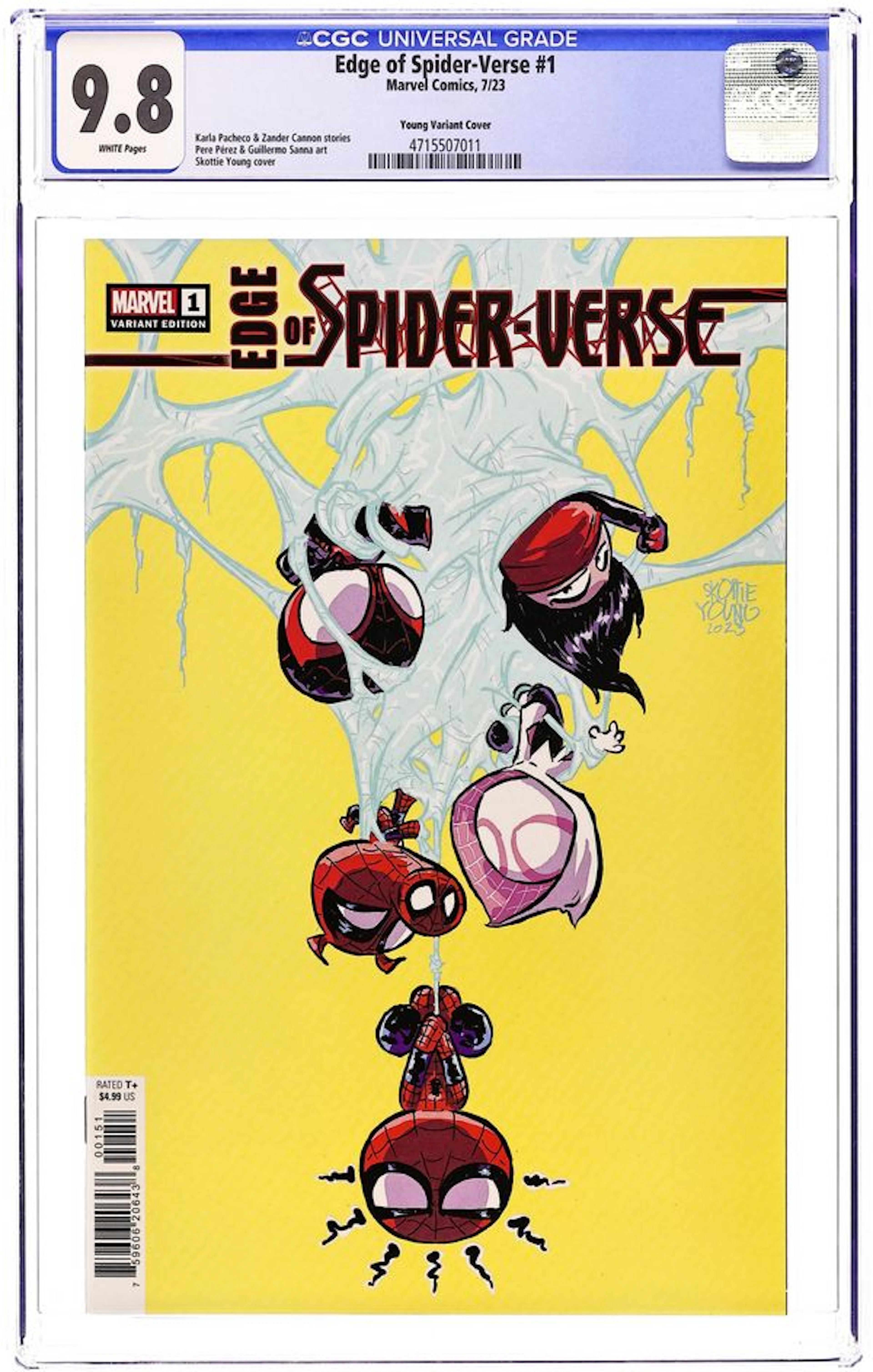 Edge of Spider-Verse (2023 Marvel) 1E CGC 9.8