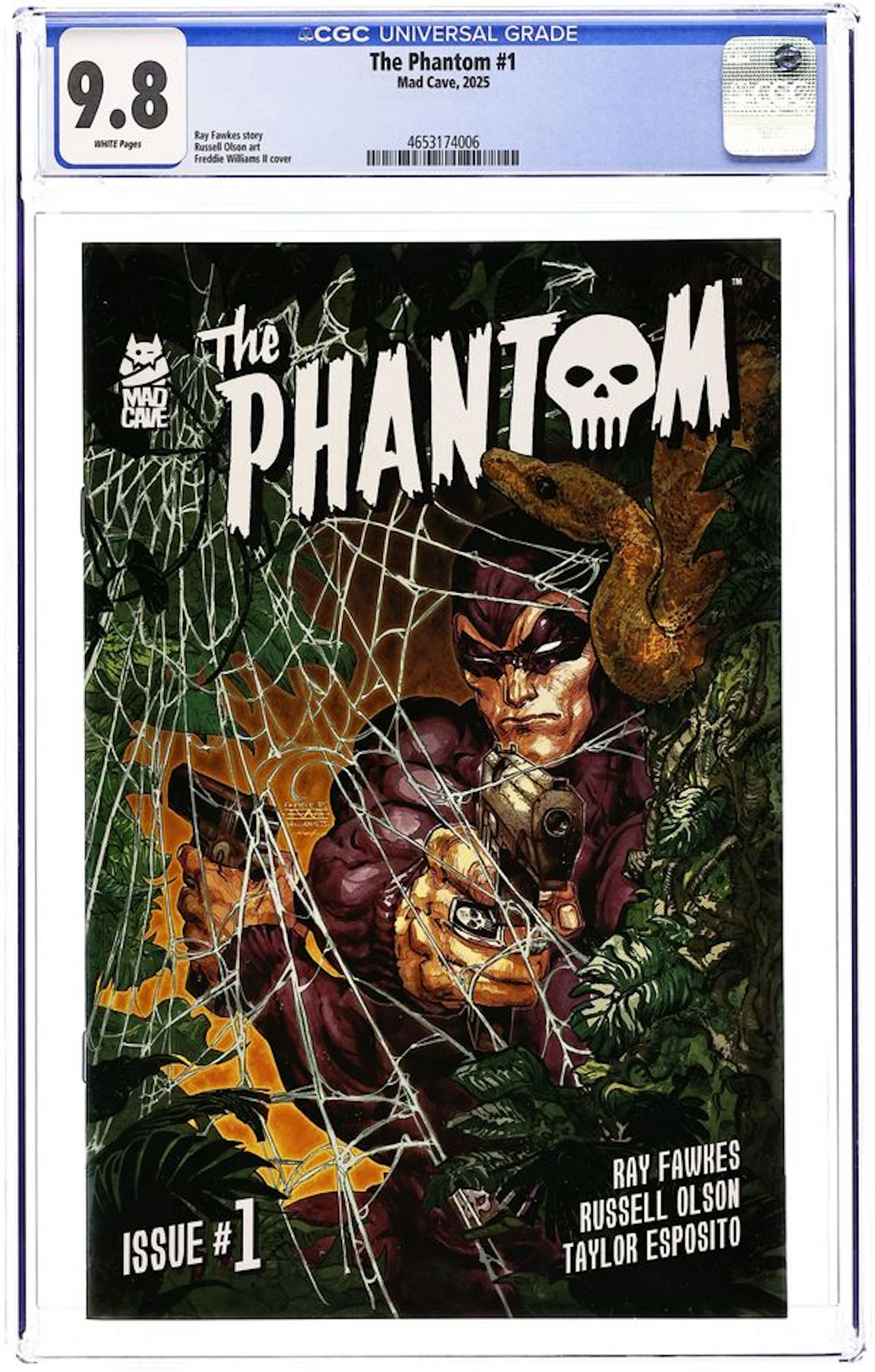 Phantom (2025 Mad Cave) 1A CGC 9.8