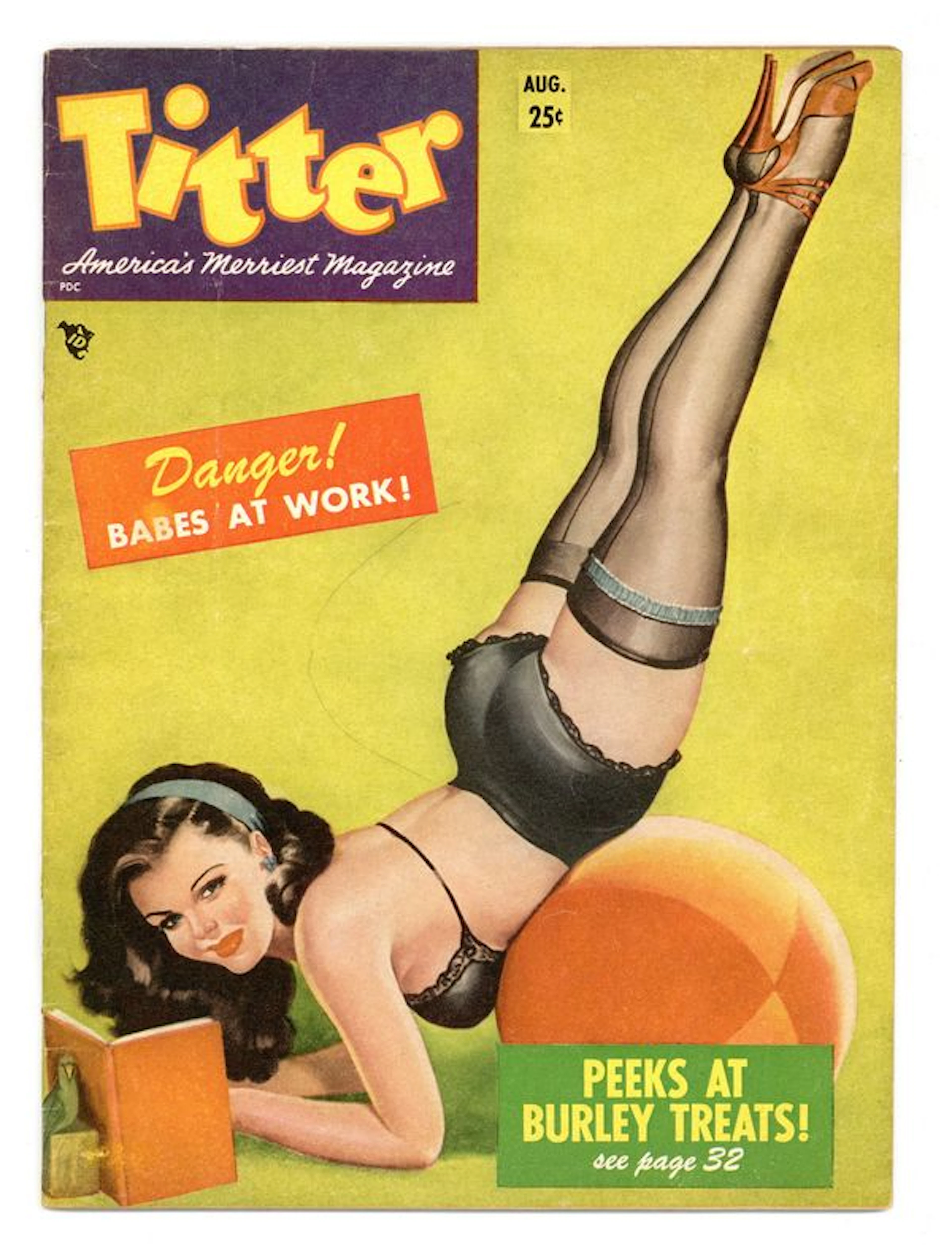 Titter America's Merriest Magazine (1943-1955 Roy Harmon^) Vol. 11 #1 VG