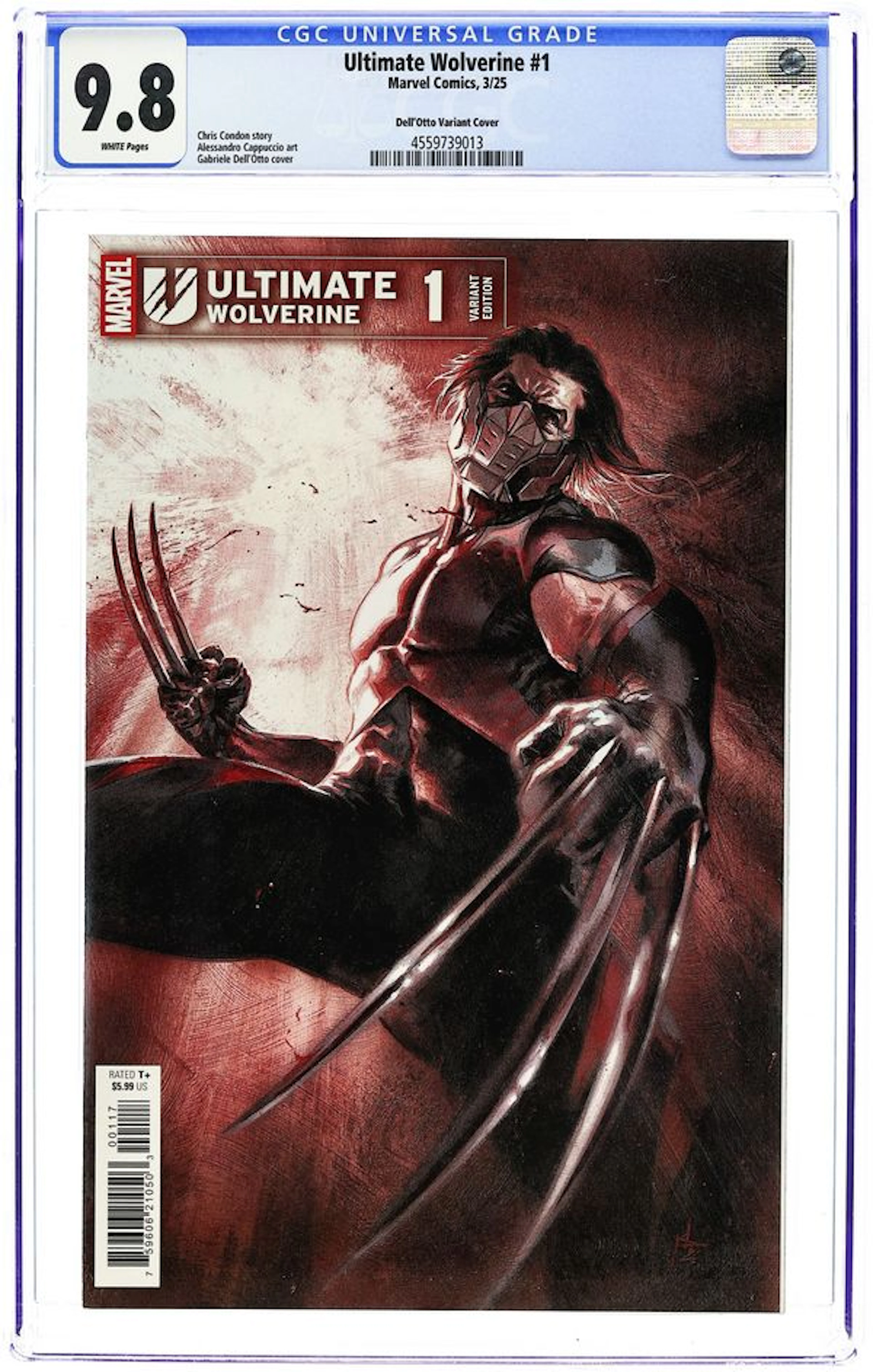 Ultimate Wolverine (2025 Marvel) 1G CGC 9.8