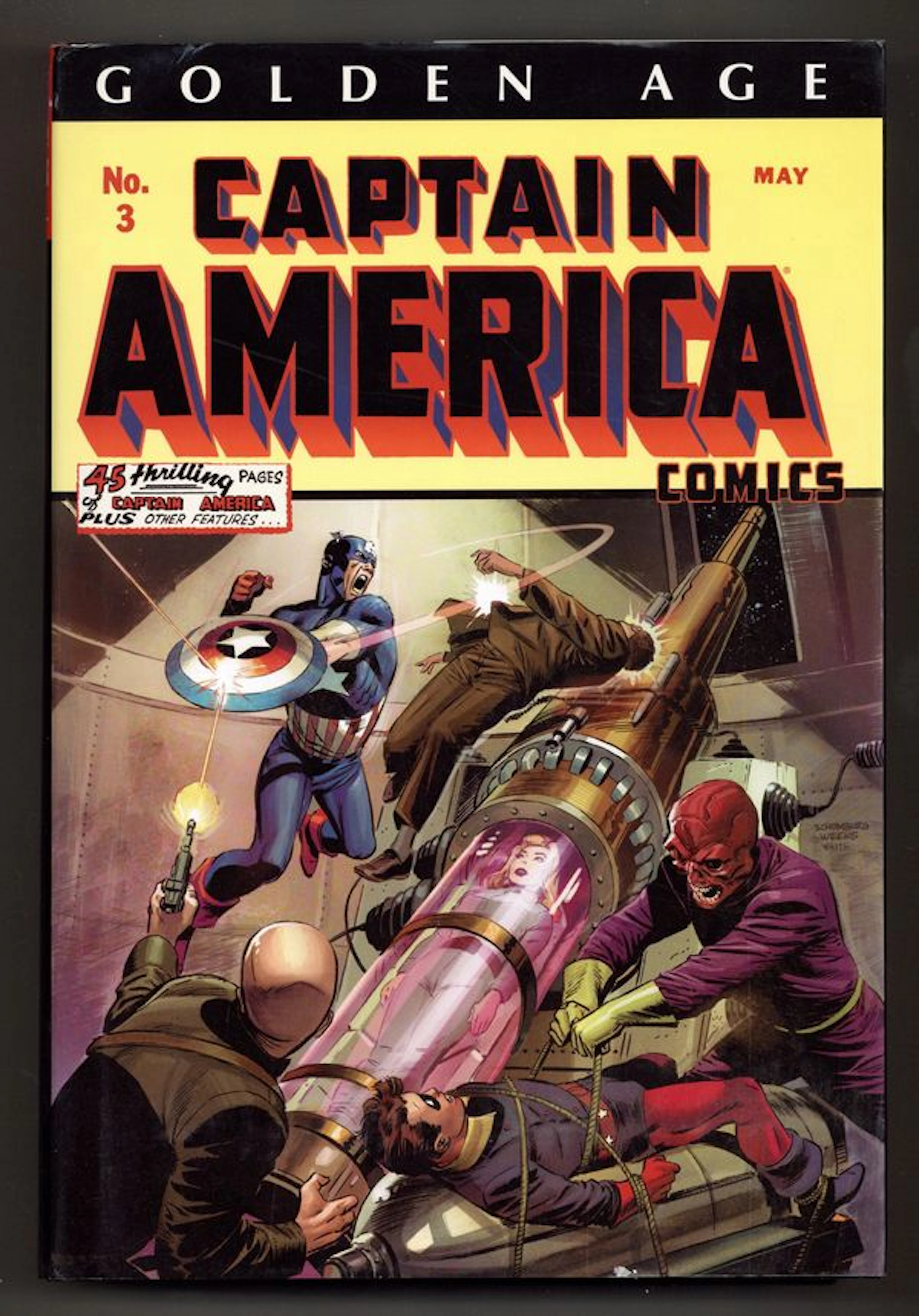 Golden Age Captain America Omnibus HC (2014-2021 Marvel) 1st Edition