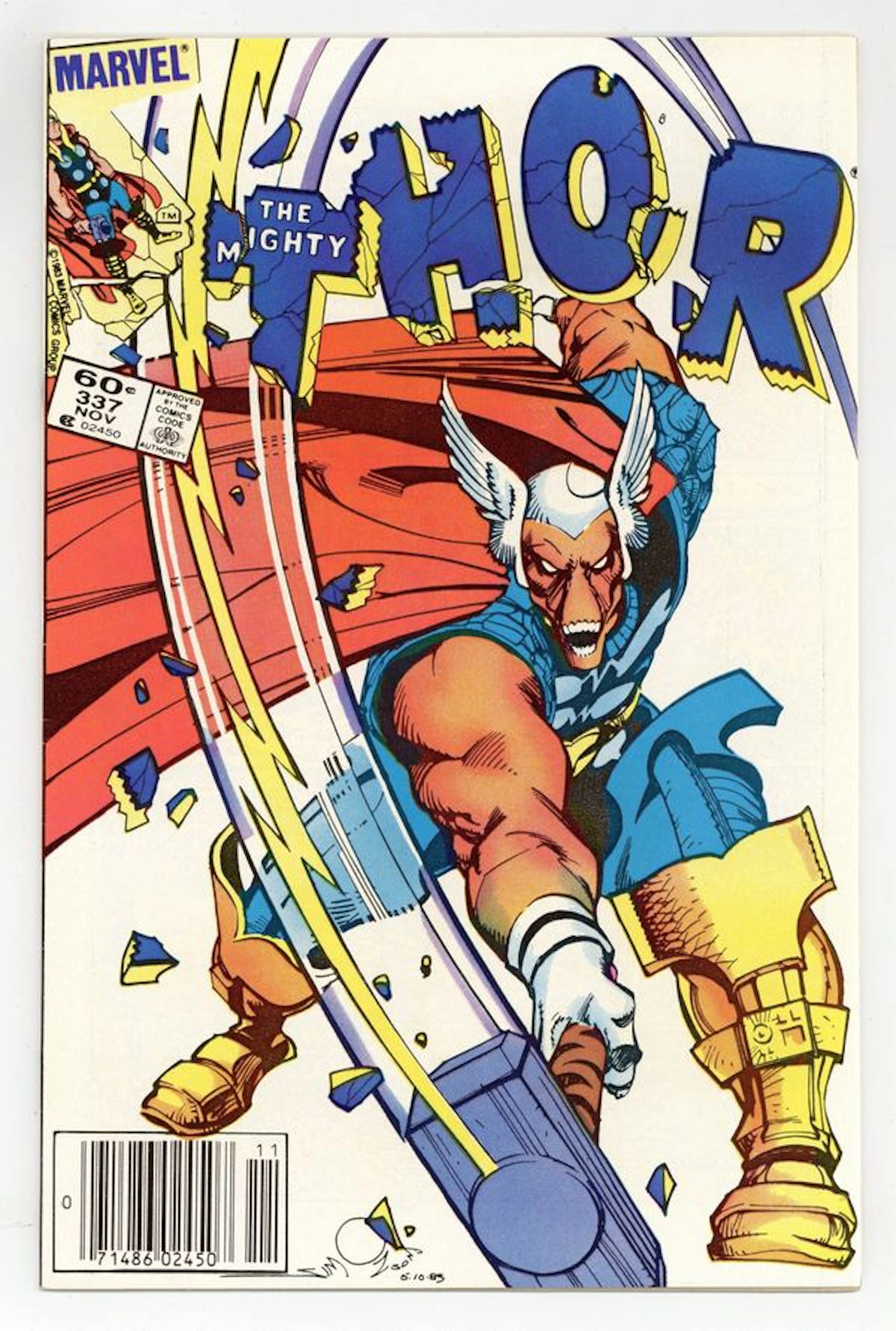 Thor (1962 Marvel 1st Series Journey Into Mystery) 337N VF 8.0