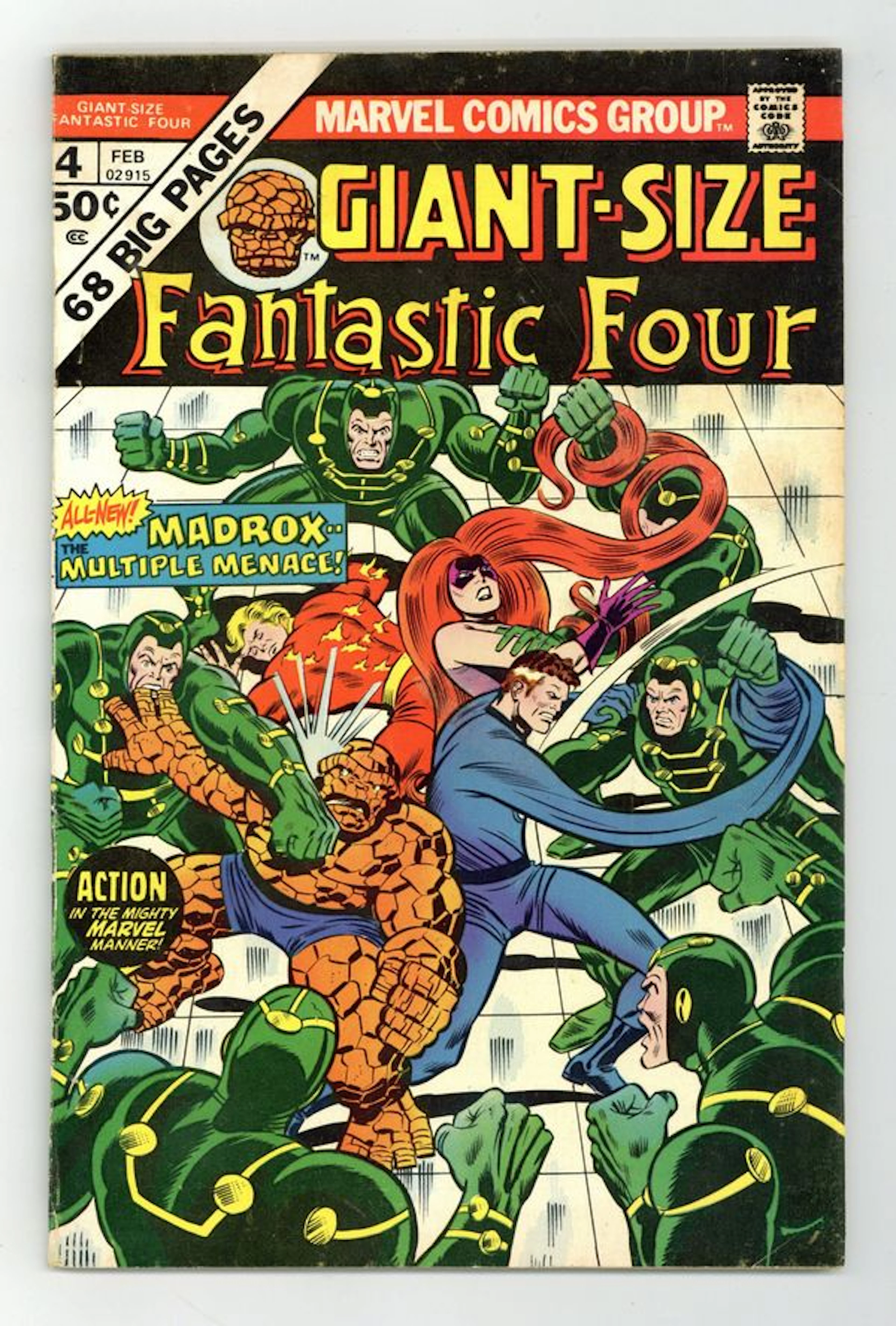 Giant Size Fantastic Four (1974) 4 GD+ 2.5