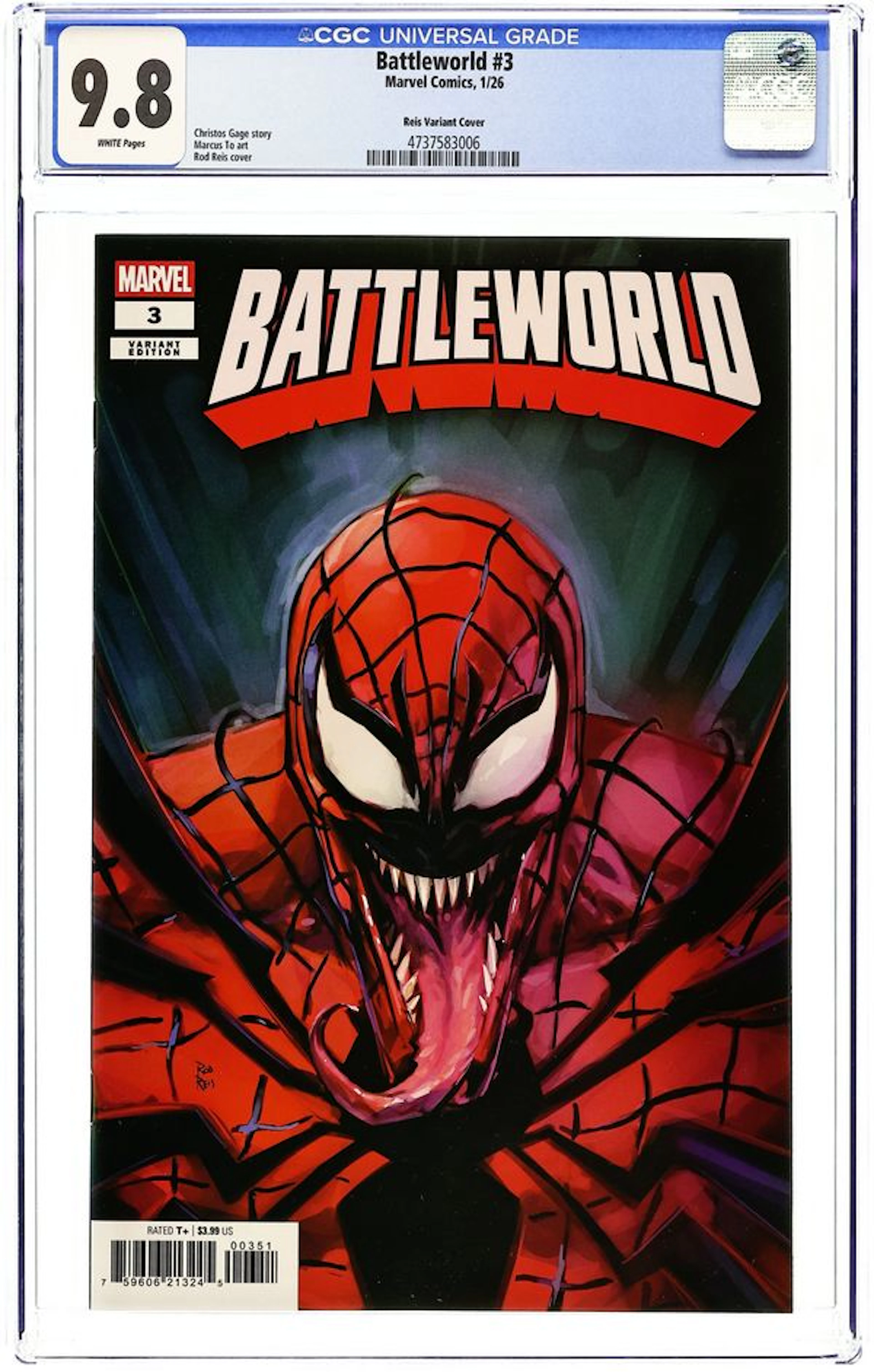 Battleworld (2025 Marvel) 3E CGC 9.8