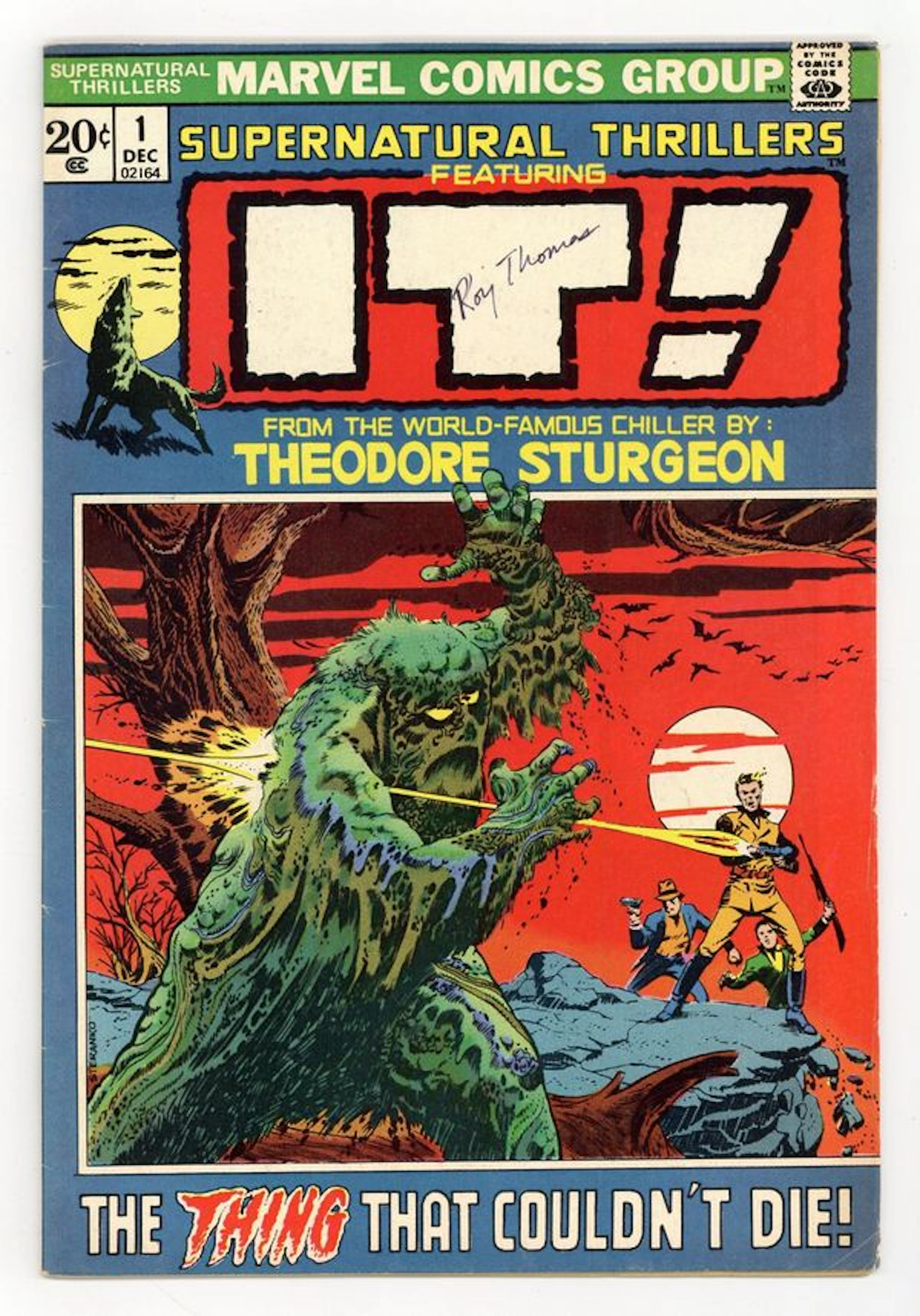 Supernatural Thrillers (1972) 1 FN- 5.5