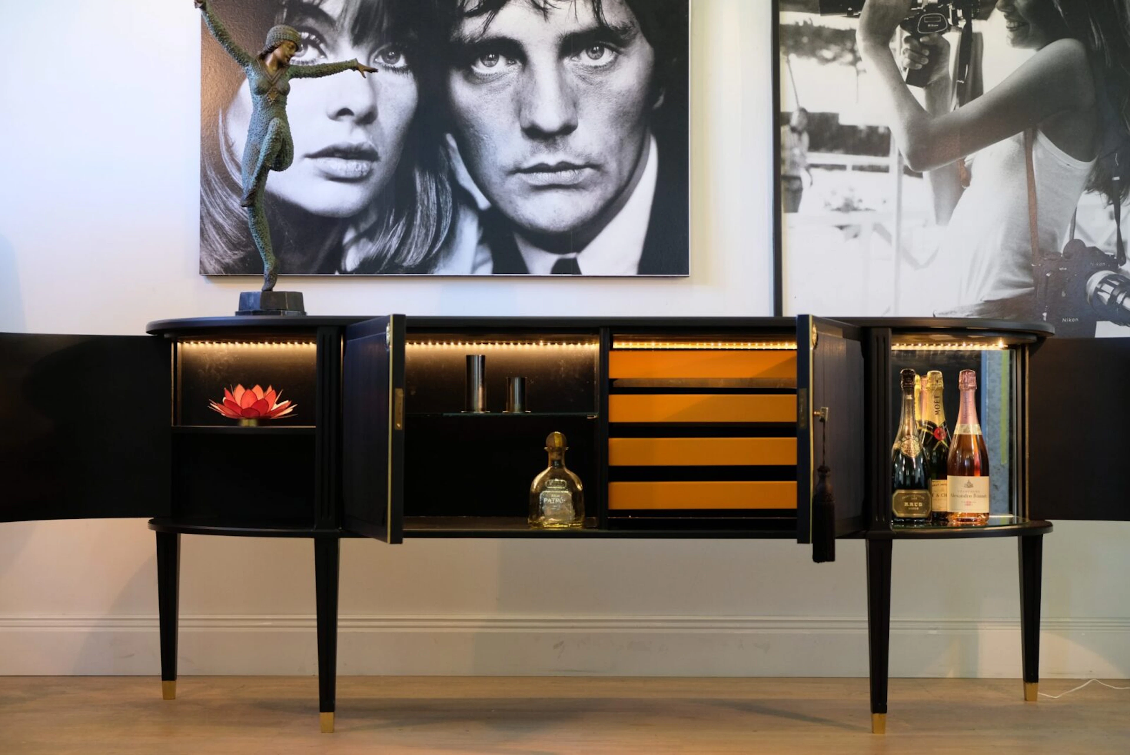 SIDEBOARD – BARSKÅP – CA 1960 – LIKNANDE KAN BESTÄLLAS