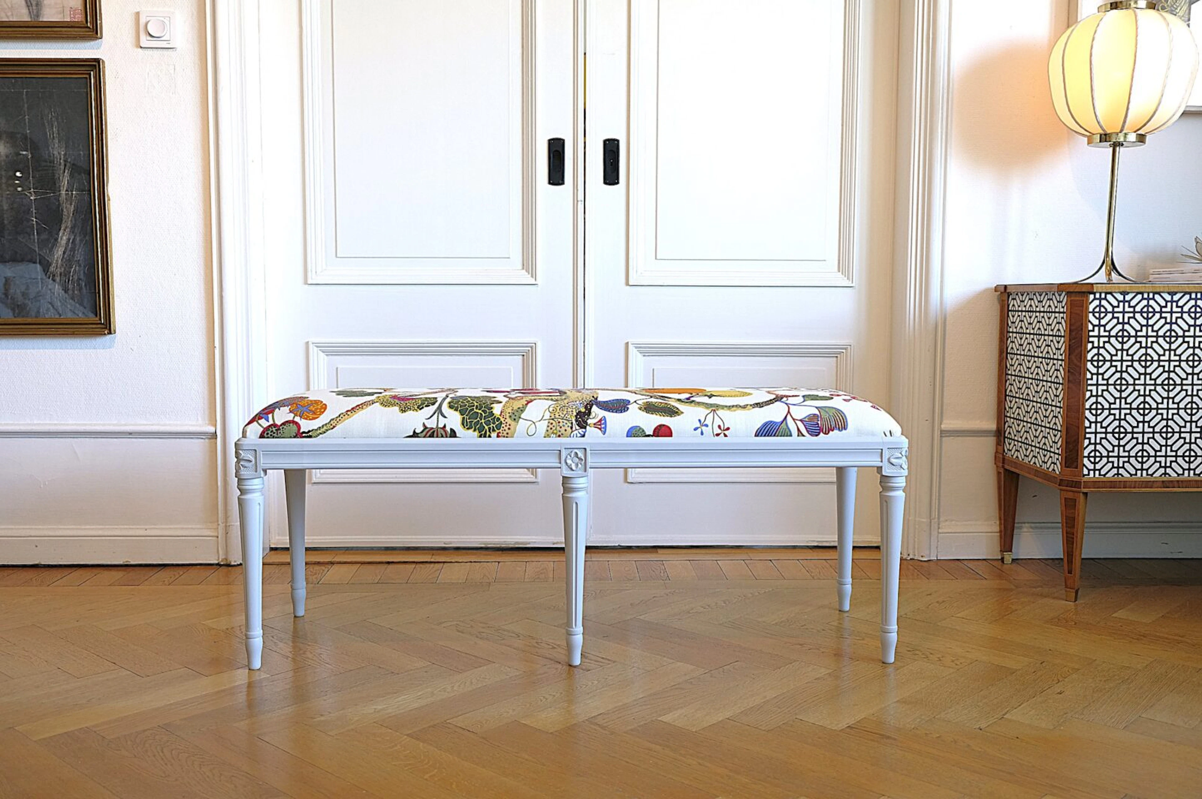 Gustaviansk bänk – Josef Frank – Till salu