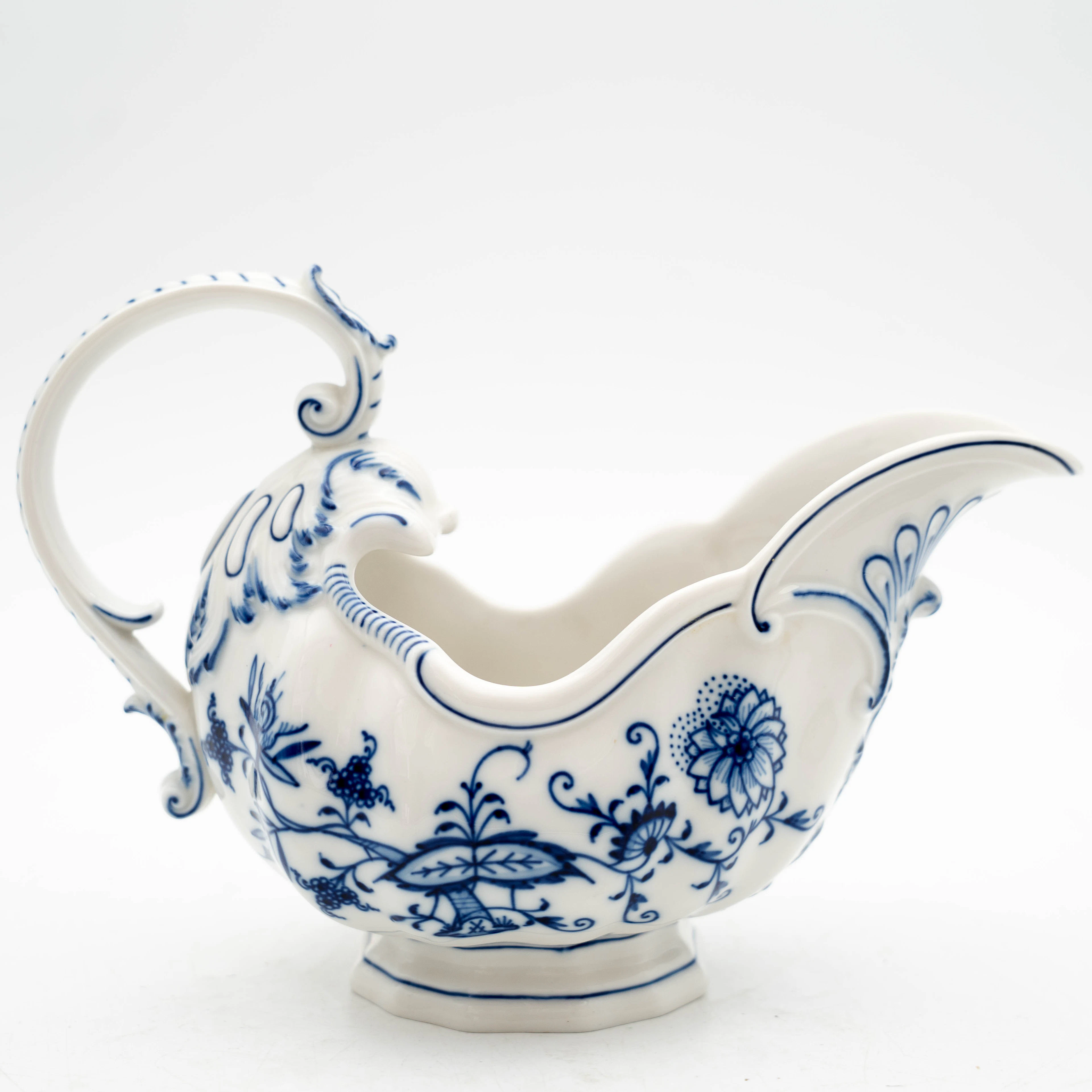 SÅSSNIPA, "Lökmönstret", Porslin, Meissen, Tyskland.
