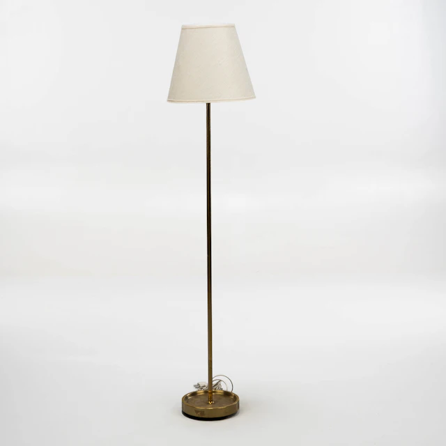 GOLVLAMPA, Mässing, 1960-tal.
