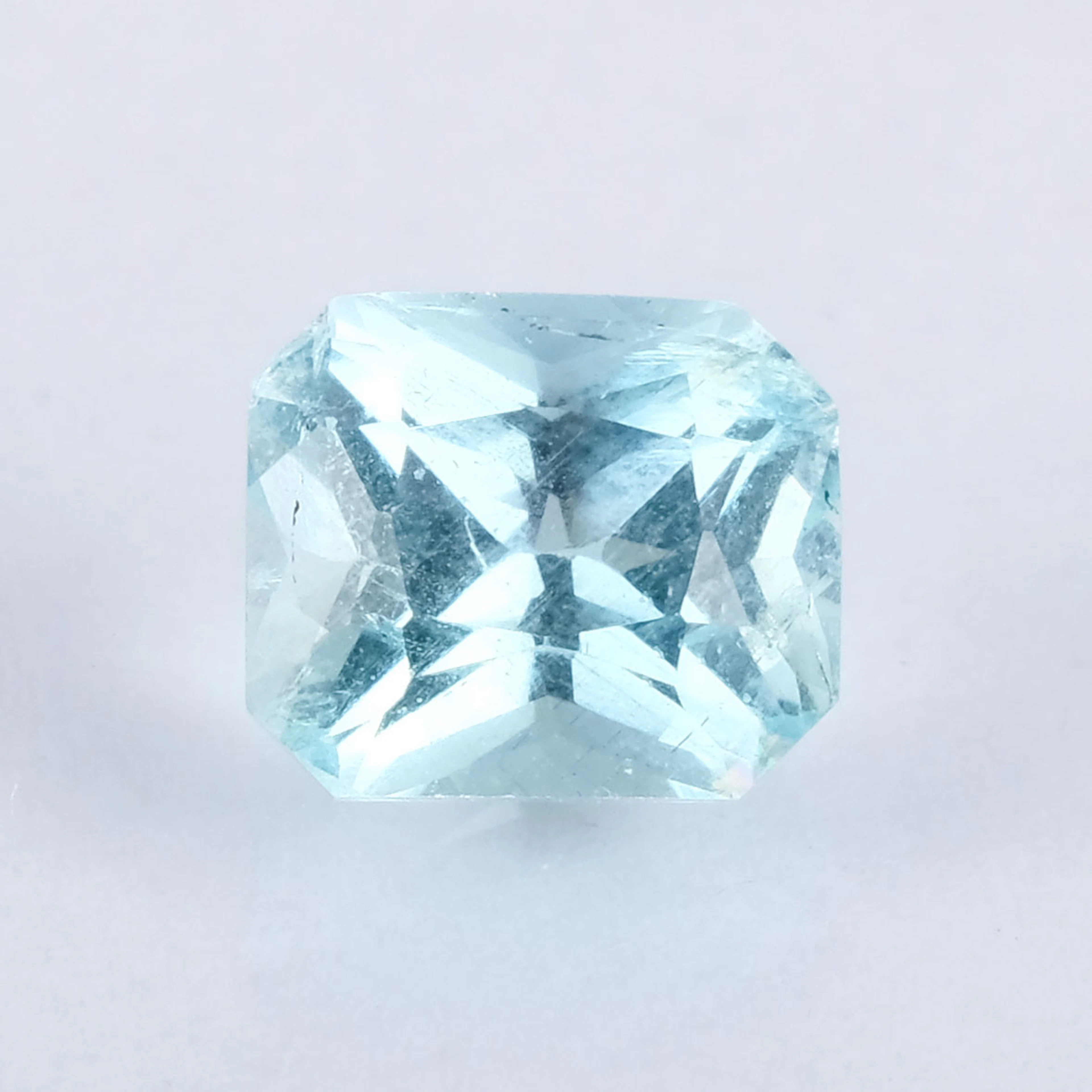 LÖS AKVAMARIN, naturlig beryll, 1,44ct.