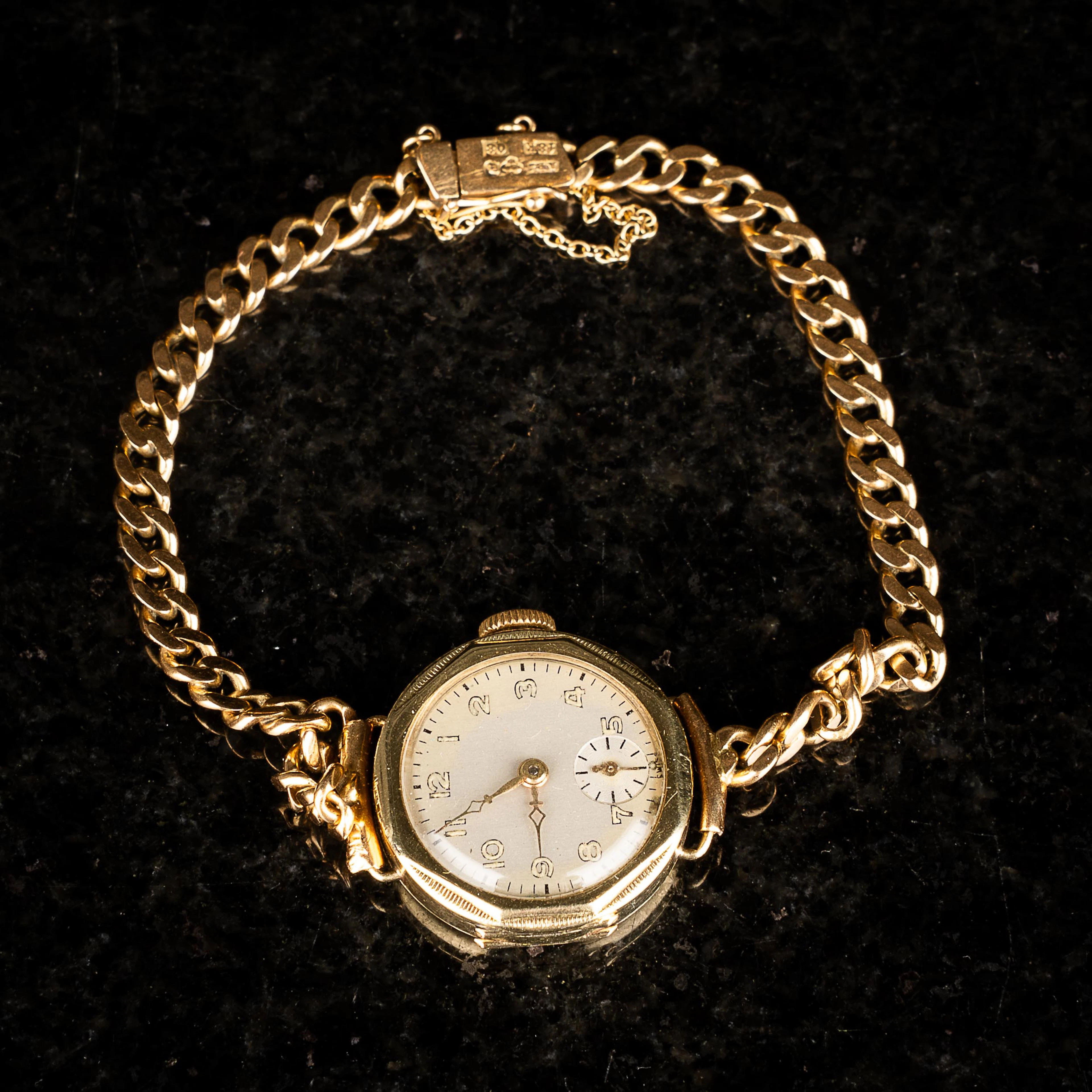 DAMUR. 18K Guld, Boliden 1900-tal.