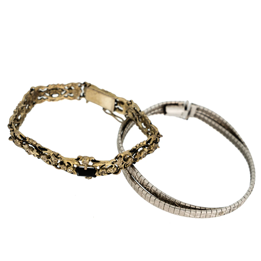 ARMBAND, 2 st, silver.