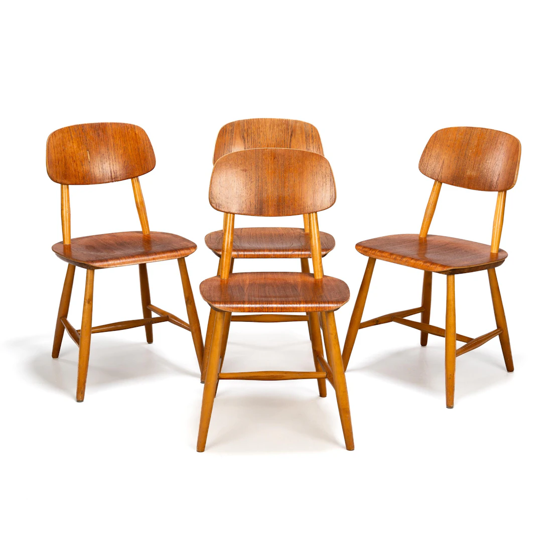 STOLAR Nässjö Teak 1900-tal, 4 stycken.