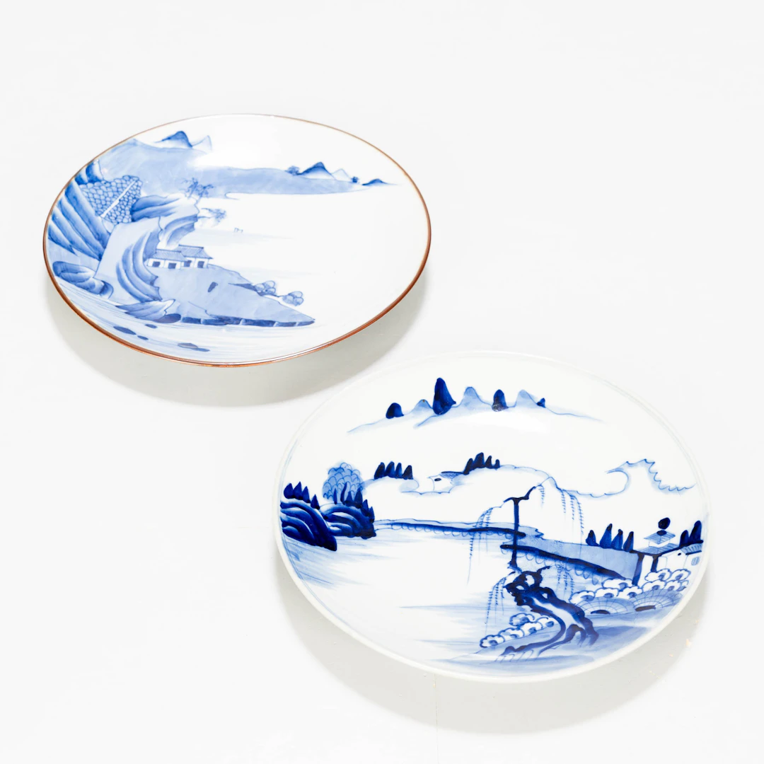 FAT, porslin, kina, 2 st.