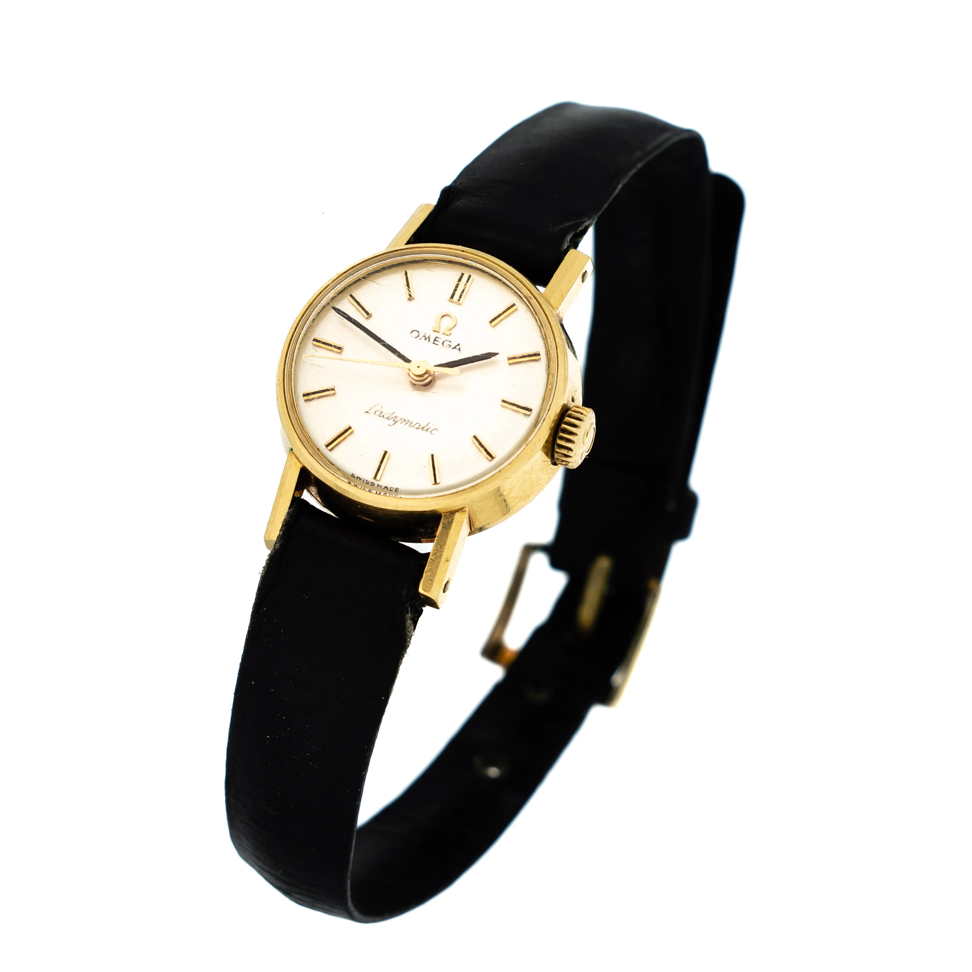 OMEGA. Armbandsur, Dam, "Ladymatic", 18K.