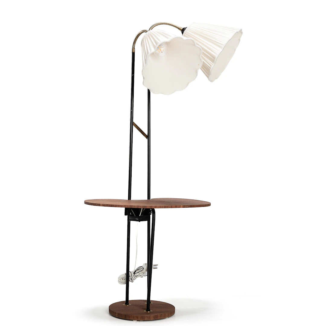 GOLVLAMPA med BORD, 1950-tal.