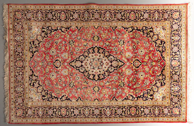 MATTA, orientalisk, silke, 135 x 201, 1900-tal.