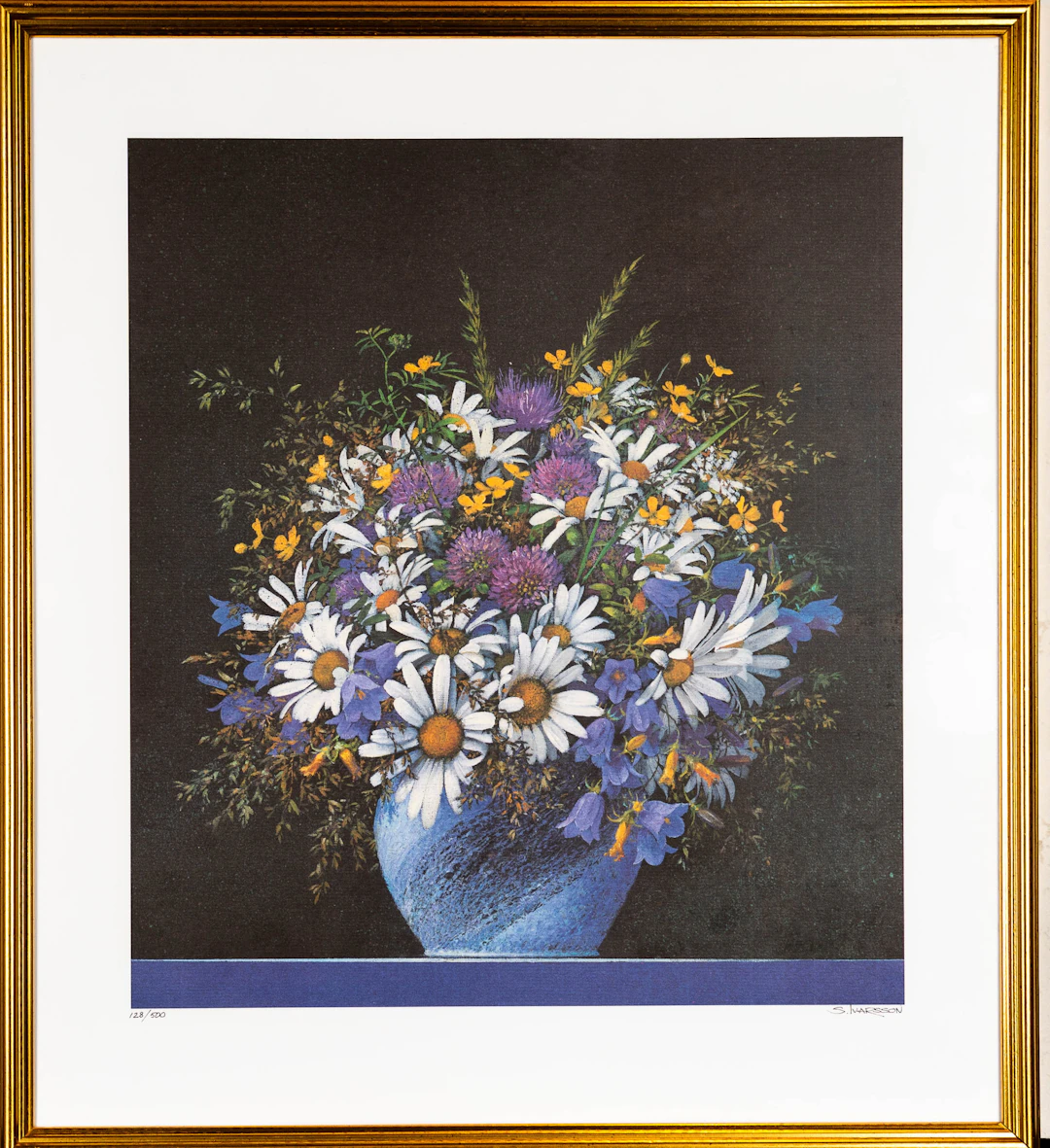 SVEN-OLOF IVARSSON. Offsettryck, Signerad & numrerad: 128/500.