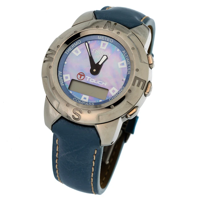 TISSOT. Armbandsur, "T Touch", Quartz, 42mm, 2000-tal.