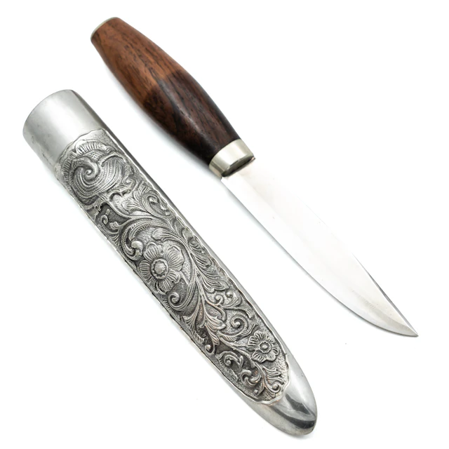 KNIV, Eik Sølv-Pletteri, Helle Fabrikker, Norge.