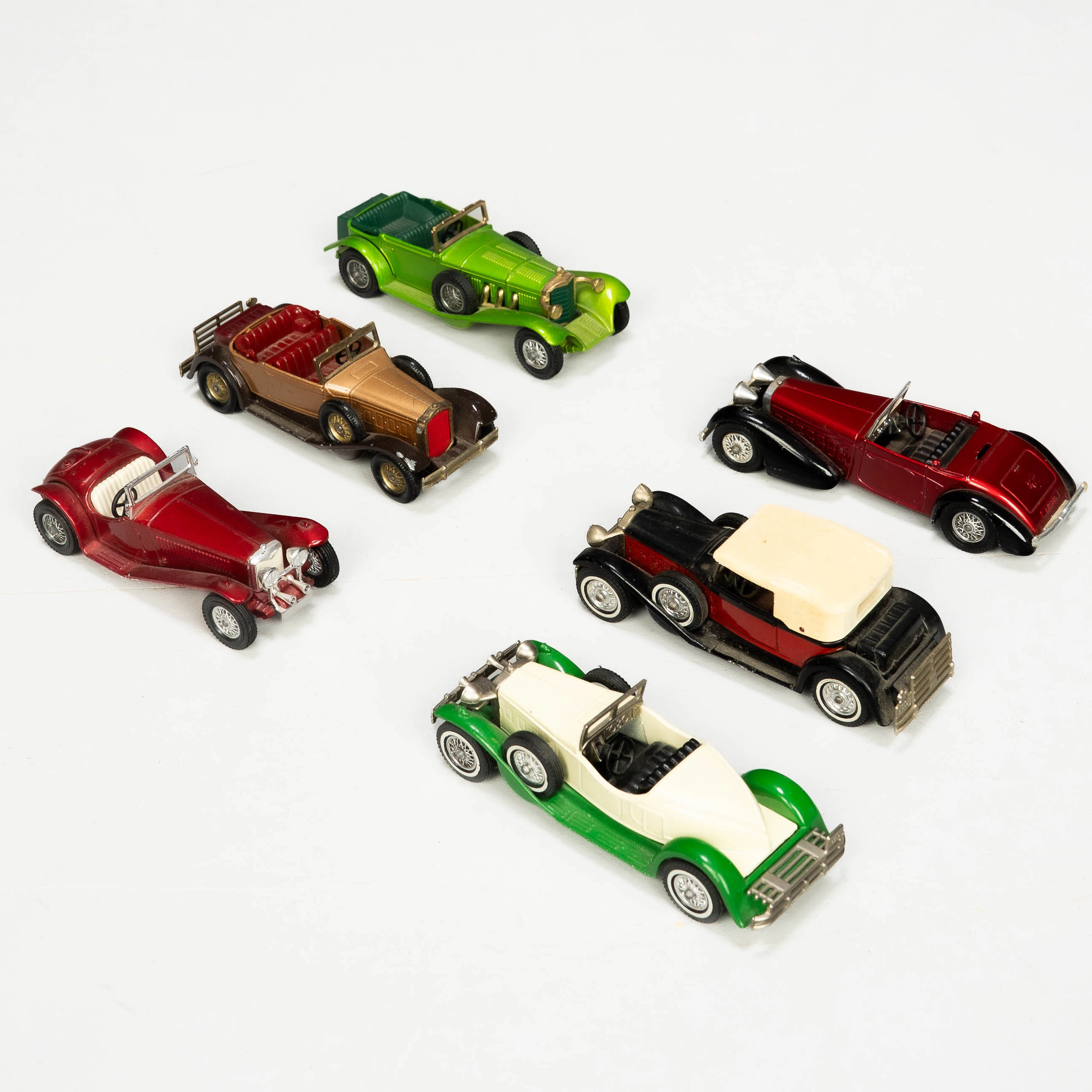 LEKSAKSBILAR, 6 st, Matchbox Models of Yesteryear.